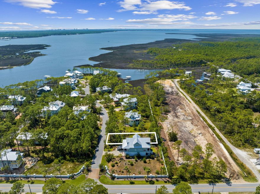This exceptional homesite offers you the opportunity to curate your custom dream home within the private gated waterfront community of Cessna Landing, comprising 49 exquisite homesites. This charming coastal neighborhood offers convenient access to the bay, establishing an idyllic backdrop for your tranquil sanctuary. Nestled away, the lush peaceful setting of Cessna Landing provides a serene retreat while remaining mere moments from all that South Walton and 30A offer.  Residents of this distinguished community enjoy a suite of features, including a community pool and meticulously landscaped grounds, all complemented by a bay front fishing pier. The nearby Charles E. Cessna boat launch serves as a gateway to countless aquatic adventures, ensuring endless opportunities for exploration.

Beyond the community's borders, further bay access awaits at Charles E. Cessna Park and at the end of 393 North. Additionally, Cessna Landing's prime location places you just 3 miles from the vibrant Gulf Place shops, fine dining and all that 30A has to offer, along with the pristine sugar white beaches of South Walton, striking the perfect harmony between serene natural beauty and the convenience of local attractions. Embrace the potential of this stunning homesite and begin envisioning the coastal lifestyle you've always desired. Buyer to verify all dimensions.
