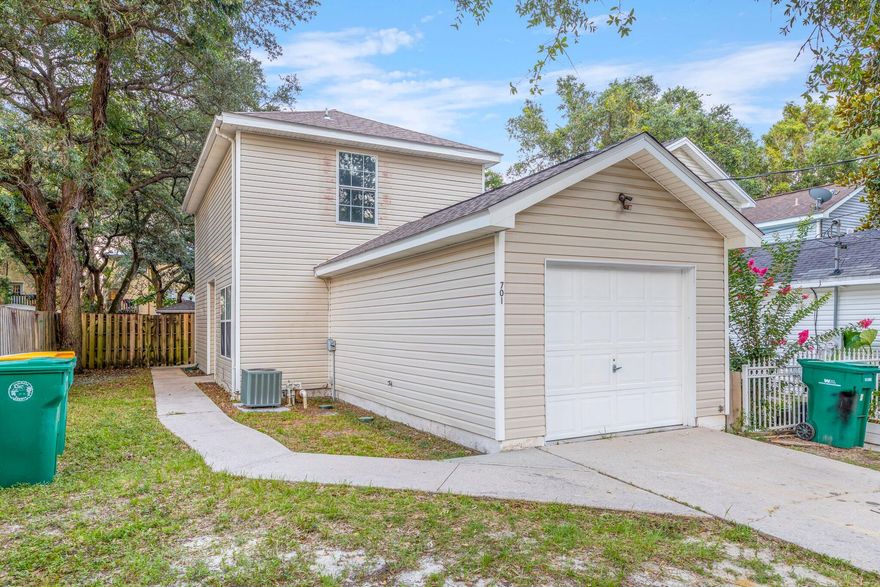 This contemporary charmer is right in the heart of Fort Walton Beach.  2 bedrooms & 2 bathrooms makes for the perfect ''starter home'' or ''investment property''. New roof June 2022. New carpet (installed on June 21st). All major components are insurable. The oversized back yard grants you plenty of privacy, so enjoy the cookouts spent underneath your private gazebo. If a pool is in your future plans,  you'll have plenty of space!  Minor work is being finalized now, but we wanted to put this on the market, as it  may be the perfect gift for dad on ''fathers day''!  Book your showing now.