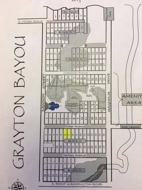 GRAYTON BAYOU - Land