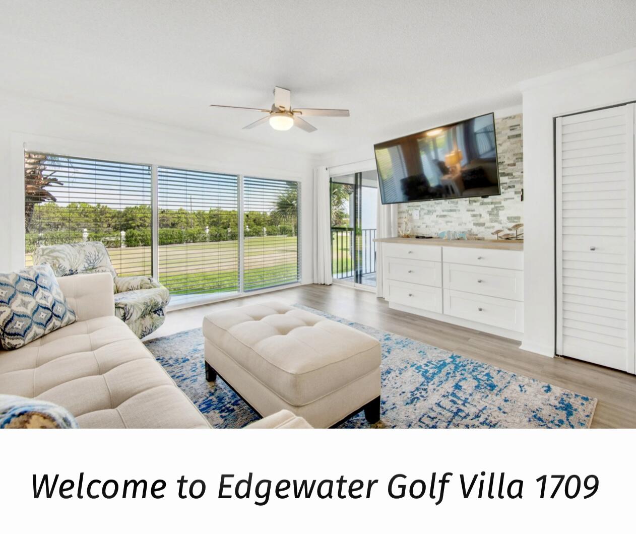 OWNER FINANCING AVAILABLE!! ARE YOU SELF-EMPLOYED AND DON'T WANT TO DEAL WITH THE BANKS FIRST-HAND? TAKE ADVANTAGE OF THIS OPPORTUNITY TO CASH FLOW!! LET'S MAKE THIS HAPPEN FOR YOU AS THE 2024 SEASON KICKS INTO GEAR!!!Check out this gorgeous 1 bedroom golf villa with impeccable taste located on the sought after 2nd floor at Edgewater Golf Villas!! This unit has been totally remodeled with pure high end finishes that gives a nice luxury feel. Being on the second floor it showcases an amazing view of the water (pond) where you can see the turtles and the ducks as they pass by. This level of tranquility and scenery is next to none on the beach because you also have direct beach access so you get the best of both worlds!!