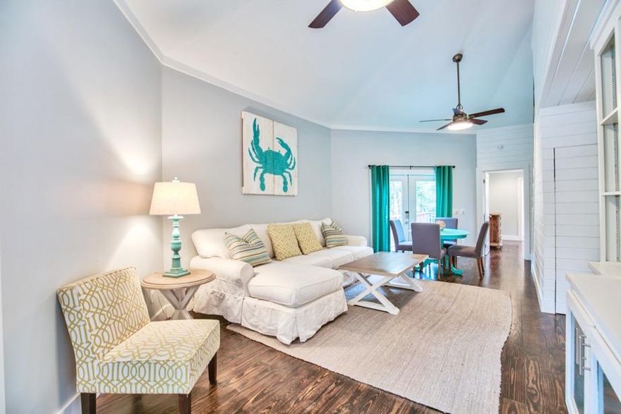 Fantastic house in highly desireable old Seagrove, next to Seside for half the price! Easily walk to the beach or Seaside to eat, shop and enjoy the best of what 30A has to offer. The second story is a spacious 3 bedroom 2 bathroom layout with a bonus loft. The downstairs is a completely separate 1 bedroom unit containing a nice kitchen, open floor plan and a full bathroom. Home is sold furnished and is ideal to purchase as an income producing property and investment. Rental Projections available. This is one is a must see! Measurements taken by agent and should be verified for accuracy.