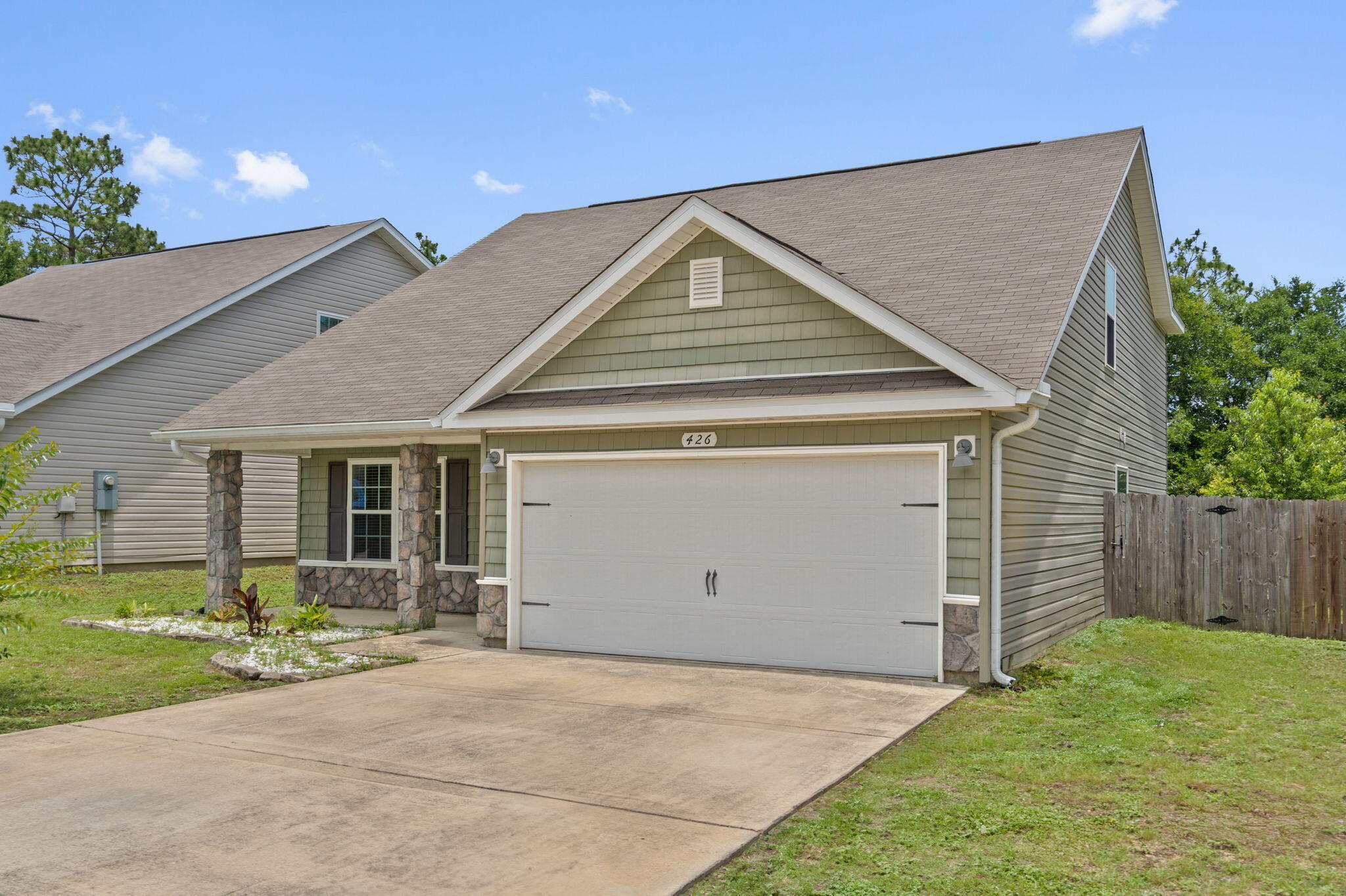 ***NOW OFFERING HALF OFF FIRST MONTHS RENT!!***Featuring a spacious and inviting layout, 426 Eisenhower Drive in Crestview, FL, offers the perfect setting for your next home. This beautiful 5-bedroom residence boasts 2073 square feet of living space, ideal for creating cherished memories with family and friends. Entertain with ease in the generous living areas that seamlessly flow into each other, providing ample room for relaxation and gatherings. Two full baths and one half bath ensure comfort and convenience for all occupants, enhancing the overall functionality of the home. The well-appointed bedrooms offer serene retreats after a long day, with plenty of space for your personal touches. Natural light floods the interiors, highlighting the home's warm and welcoming ambiance.