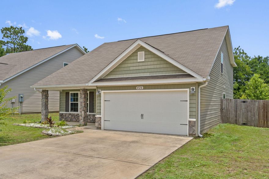 ***NOW OFFERING HALF OFF FIRST MONTHS RENT!!***Featuring a spacious and inviting layout, 426 Eisenhower Drive in Crestview, FL, offers the perfect setting for your next home. This beautiful 5-bedroom residence boasts 2073 square feet of living space, ideal for creating cherished memories with family and friends. Entertain with ease in the generous living areas that seamlessly flow into each other, providing ample room for relaxation and gatherings. Two full baths and one half bath ensure comfort and convenience for all occupants, enhancing the overall functionality of the home. The well-appointed bedrooms offer serene retreats after a long day, with plenty of space for your personal touches. Natural light floods the interiors, highlighting the home's warm and welcoming ambiance.