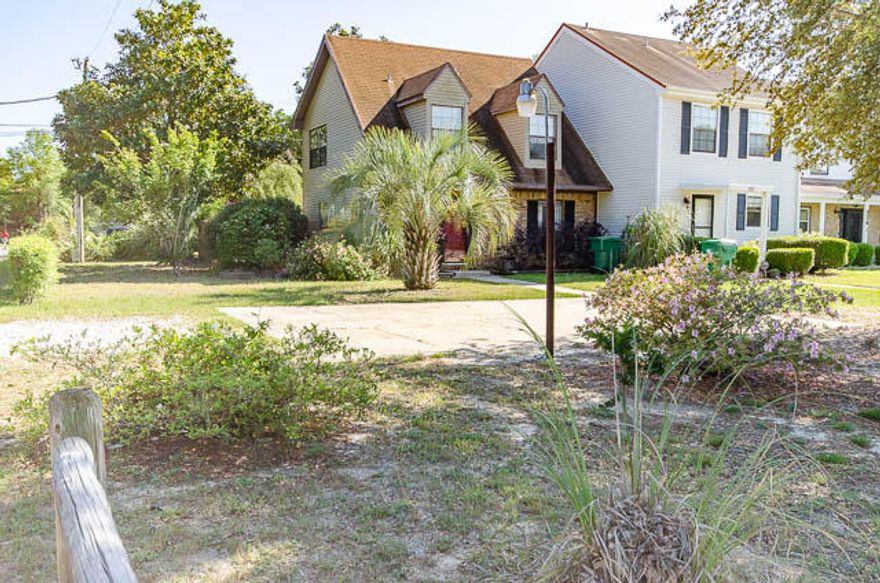 Stunning 2 Bedroom 1.5 Bathroom 1175 SQ FT Townhouse Conveniently Located in Fort Walton Beach. This END UNIT with PRIVACY FENCED BACK YARD has what you're looking for! Situated on a large lot with room for expansion. This home is being sold by the ORIGINAL OWNER and is MOVE IN READY! HOME WARRANTY INCLUDED! Main level has a spacious living room, formal dining room, half bath, indoor laundry, and stunning kitchen open to living room. Upstairs you'll find the master bedroom, hollywood bathroom, guest bedroom, and attic space. Plenty of closets throughout the home. Wonderful outdoor living space and attached storage room in the back. Conveinantly located to Hurlburt & Eglin AFB, Shopping, Schools, and the Beach. Make your appointment today! This one won't last long.