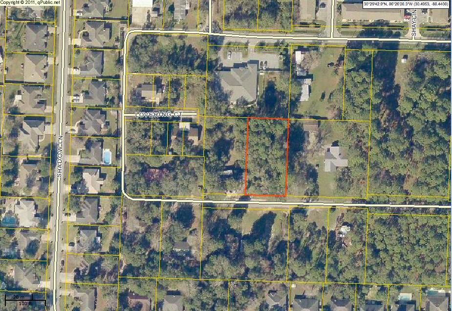 Almost half an acre homesite in X Flood Zone. This would make the perfect homesite to build that dream home that you cannot find. Convenient to all the Niceville and Bluewater amenities. The same size lot next door is also for sale (MLS #796168). Can be purchased together or separtely. No tap fees paid on this one. Buyer will be responsibe.