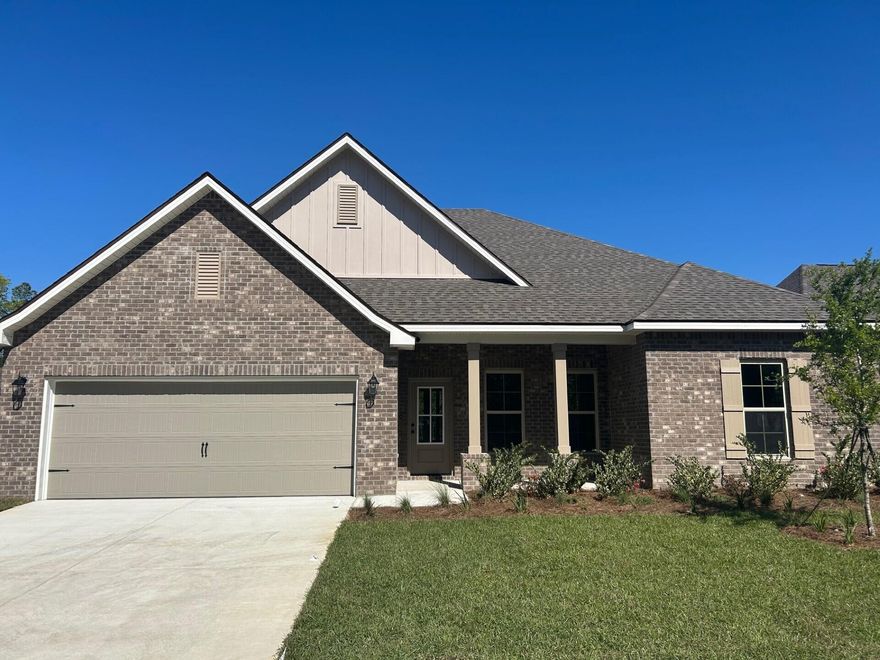 The COMSTOCK III H in Bird Song at Hammock Bay community offers a 4BR, 2BA, open design. Upgrades added (list attached).  Features: double vanity, garden tub, separate custom tiled shower, and walk-in closet in master suite, kitchen island, walk-in pantry, boot bench in mudroom, covered front porch and rear patio, walk-in closets, crown molding, recessed lighting, framed mirrors, smart connect WIFI thermostat, smoke/carbon monoxide detectors, landscaping package, architectural 30-year shingles, flood lights, and more!Energy Efficient Features: water heater, kitchen appliance package, vinyl low E windows, and more! Energy Star Partner.