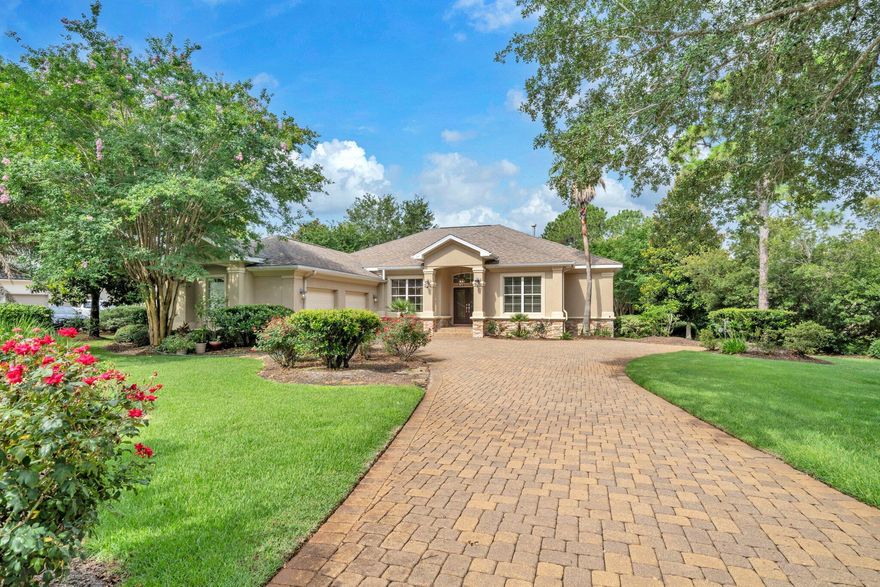 Modern Coastal Home in Kelly Plantation!This 3 bed, 3 bath | 2,475 sq ft home has been beautifully remodeled with golf course views of the 11th tee box. Features include new appliances, fresh carpet in all bedrooms, updated coastal decor, and a massive primary suite. The layout offers multiple office spaces, abundant storage, and a newer A/C and water heater. Enjoy an oversized 2-car garage with golf cart space, ample driveway parking, and additional backyard green space that could be fenced in.Located in the private, gated community of Kelly Plantation, with access to golf, tennis, pickleball, a clubhouse, resort-style pool, and fitness center. Just a 10-minute golf cart ride to the beach!