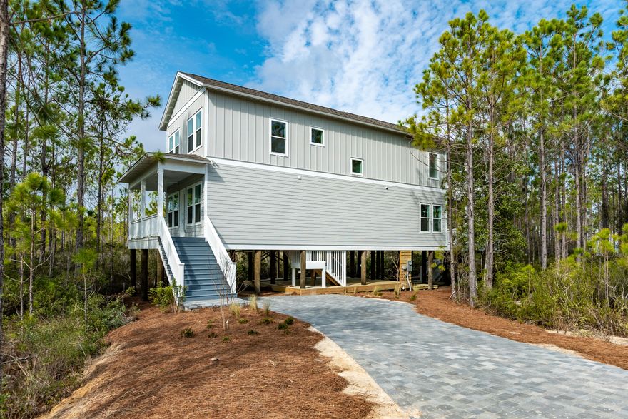 Red Tag Event! Reduced Price and Huge Closing Incentives (up to $12K) with new contracts by 4/18/2020 closed by 5/15/2020 using DHI Title and Mortgage Services. Call for Details This bay front home is ready for a quick closing! Own a stunning house on the bay surrounded by a wooded conservation area. As you pull into 170 Kali Lane, you will notice storage area for kayaks, paddle boards and brick paver driveway. This home has beautiful hardwood flooring throughout including the master bedroom and carpet in the additional bedrooms. The large gourmet kitchen features Electrolux appliances including a dishwasher, microwave and smooth surface stove. The center island a large stainless farm sink and plenty of cabinetry.