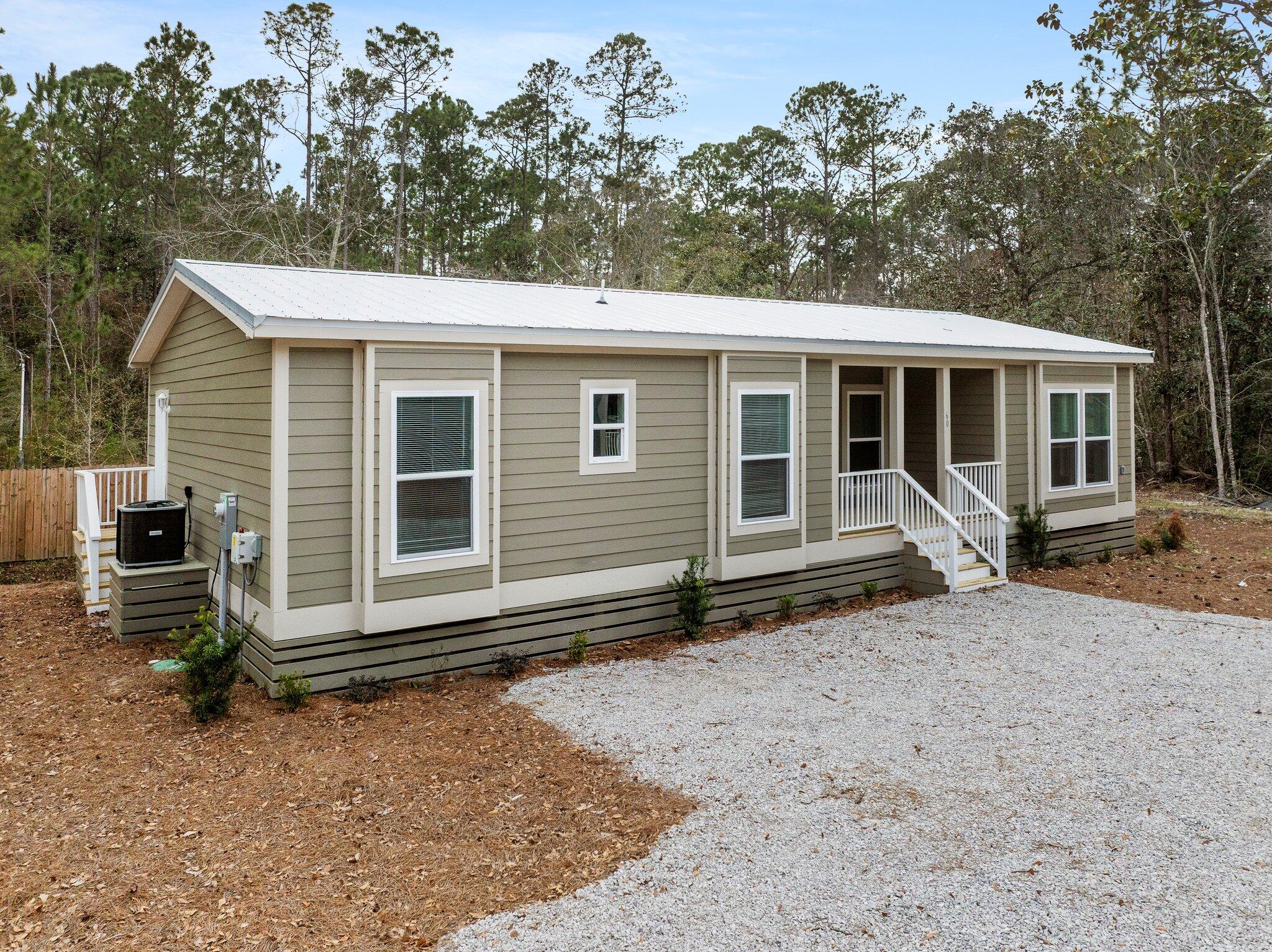 Introducing a stunning, brand new 3-bedroom, 2-bathroom home nestled in the picturesque Santa Rosa Beach, Florida. This contemporary residence boasts exquisite quartz countertops, complemented by luxurious vinyl plank flooring throughout. Designed with modern elegance in mind, this home offers a spacious layout perfect for comfortable living and entertaining. For qualified buyers, the opportunity for a zero down payment awaits, making homeownership more accessible than ever. Additionally, the seller is offering a generous contribution of $10,000 towards closing costs, easing the financial burden of purchasing a new home. Don't miss this chance to own a beautiful home in one of Florida's most sought-after locations.