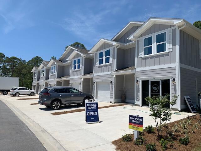 This two year new townhome is so conveniently located for anyone that wants easy access to 30A as well as Sandestin and Destin. Just minutes from Grand blvd and all of the fantastic shopping and restaurants as well as less than 1.5 mile to to the world renowned Topsail state park and beach. Some images of the interior are of the model home, the finishes are very similar.