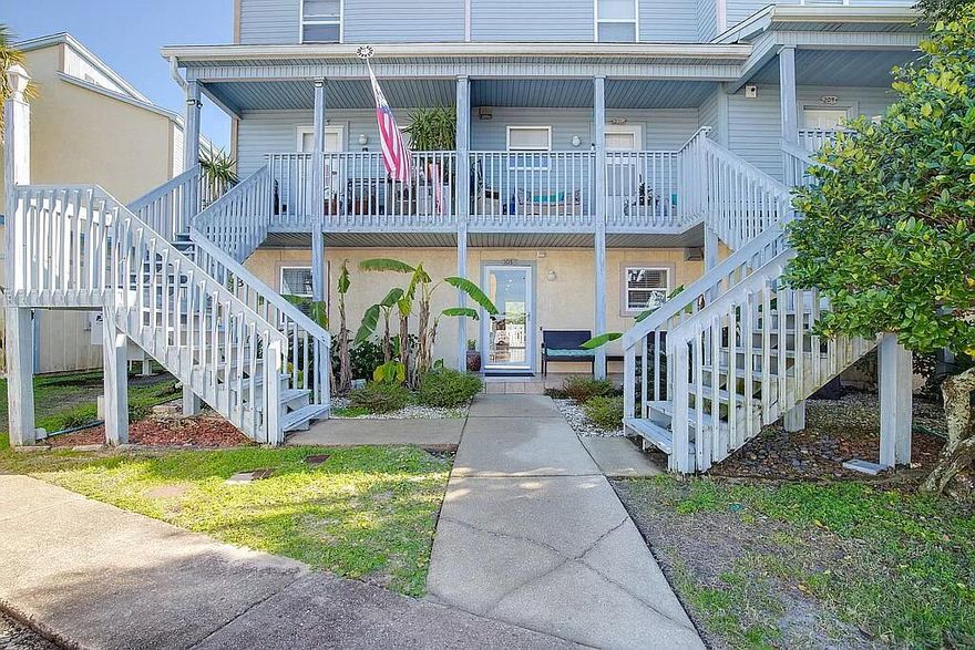REMODELED 1ST FLOOR CONDO FULL OF HIGH-END UPGRADES AND DESIGNER TOUCHES. WATERFRONT COMPLEX WITH POOL, DOCK, AND BOAT SLIPS ON THE SOUND. WALKING DISTANCE TO PUBLIC BEACH ACCESS ON THE GULF. TRAVERTINE FLOORS AND BASEBOARDS IN THE KITCHEN, DINING AREA, AND LIVING ROOM. NEW TILE FLOORS IN BATHROOMS. NEW CARPET IN BEDROOMS.  RECENTLY PAINTED THROUGHOUT. OPEN KITCHEN WITH GRANITE COUNTERTOPS, TILE BACKSPLASH, STAINLESS STEEL APPLIANCES, AND BREAKFAST BAR. CROWN MOLDING AND RECESSED LIGHTS IN THE DINING/LIVING AREA. SLIDING GLASS DOORS FROM LIVING ROOM & MASTER BEDROOM LEAD OUT TO THE COVERED TILED BACK PORCH. FRONT PORCH IS ALSO COVERED AND TILED. LARGE EXTERIOR STORAGE CLOSET.  HIS & HER CLOSETS IN MASTER BEDROOM. MUST SEE TO APPRECIATE THE QUALITY WORK. SOME EXTRAS NOT TO MISS...click more
