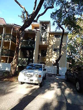 Great investment property or weekend getaway overlooking Ward Cove and Rocky Bayou at the Marina in Bluewater Bay. This listing consists of 2 separate mostly furnished units and is an end unit providing an additional side window. One main entrance with two entry doors - one leading to a studio unit with bathroom, kitchenette, sleeping and living area and a balcony. The second unit has one bedroom, bathroom, full kitchen, and living and dining area. A balcony is off the bedroom with access from the living room. The larger unit is currently rented through February 2022 for $1150/mo.Tenant would like to renew. Buyer to verify all information. Undated photos provided by current rental manager.