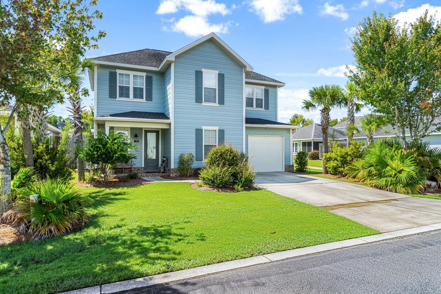 BEST DEAL in the area! This spacious 4 Bedroom, 3 and a half bath home with a 1-car garage in the heart of Santa Rosa Beach! Featuring LVP flooring throughout foyer, kitchen, dining & living areas, wood stair treads, 8 foot doors throughout, recessed lighting & raised vanities. Situated on a coveted large private lot, with community green space next door, for added seclusion. This elegant residence has a welcoming foyer, a master suite on the main level, equipped with a tiled bath and walk-in closet. A bright living area with abundant natural light and ample room for entertaining is the focal point of the first floor. The open-concept kitchen boasts granite countertops, stainless steel appliances, and a large pantry. The flooring adds warmth to the foyer, living, dining, and kitchen areas
