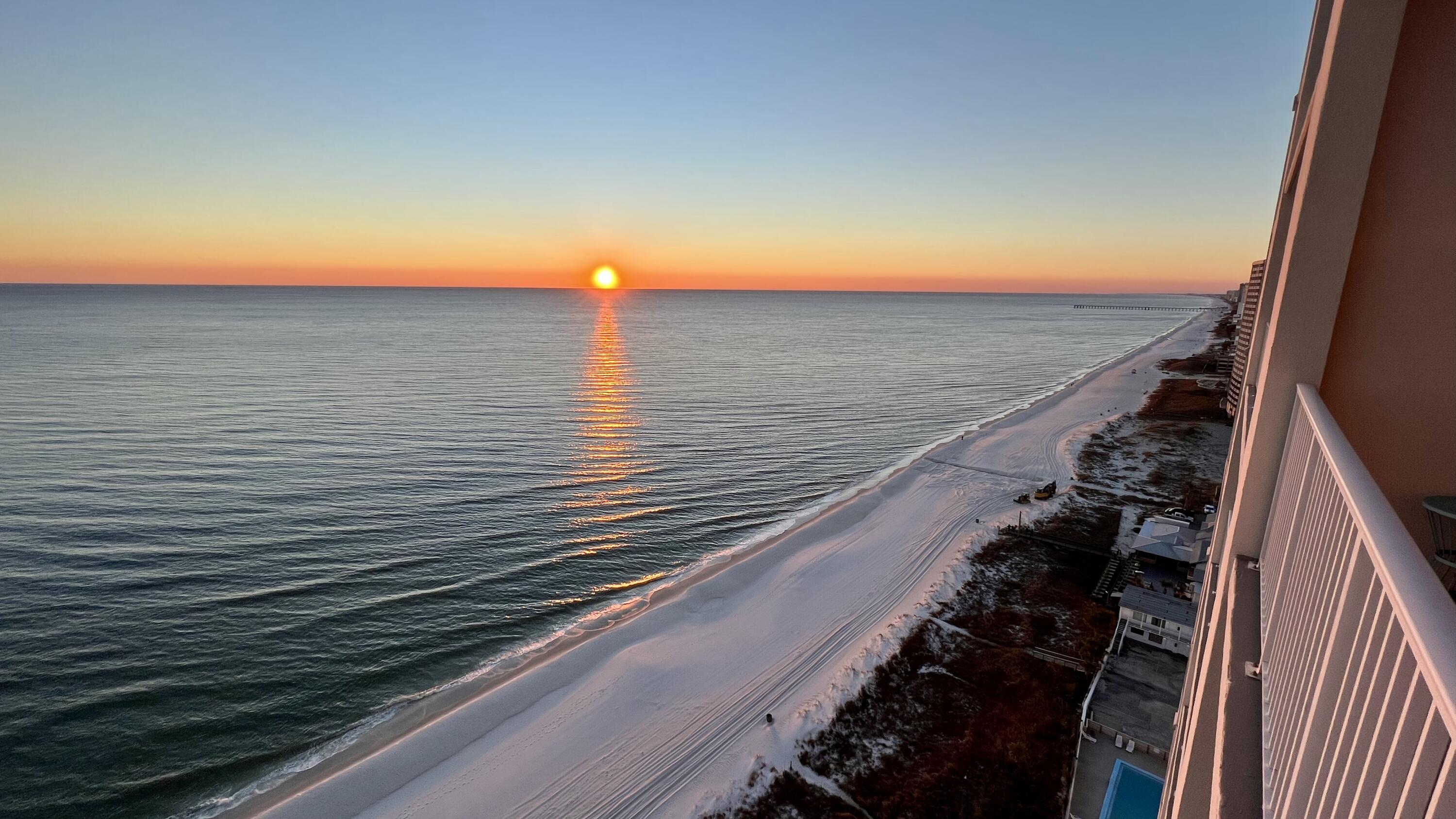 Welcome to Ocean Reef Unit 2007! This fully furnished, beautiful, gulf-front, condo features: awesome views of the gulf with miles of coastal beach views; large balcony; 10 ft ceilings; 8 ft. interior doors; gulf-front master bedroom and living room; large guest room with double beds, and assigned parking space. Additional upgrades include: custom tiled floors, matching tiled bar back-facing, tiled kitchen backsplash, double master bath vanity with vessel bowl sinks, guest bath vessel bowl sink, Jan. 2020 A/C system, and Sep 2021 hot water heater. This condo includes an assigned parking space on level 2 under the building!