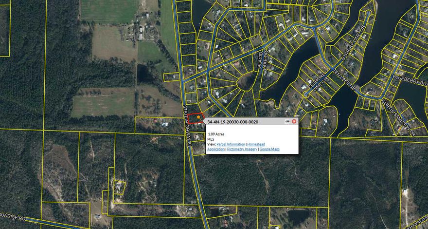 The area is booming and there aren't many home sites as nice as this 1+ acre wooded lot still available.  It's a short trip to  DeFuniak Springs and then south on 331 to the 30A area and the beaches.