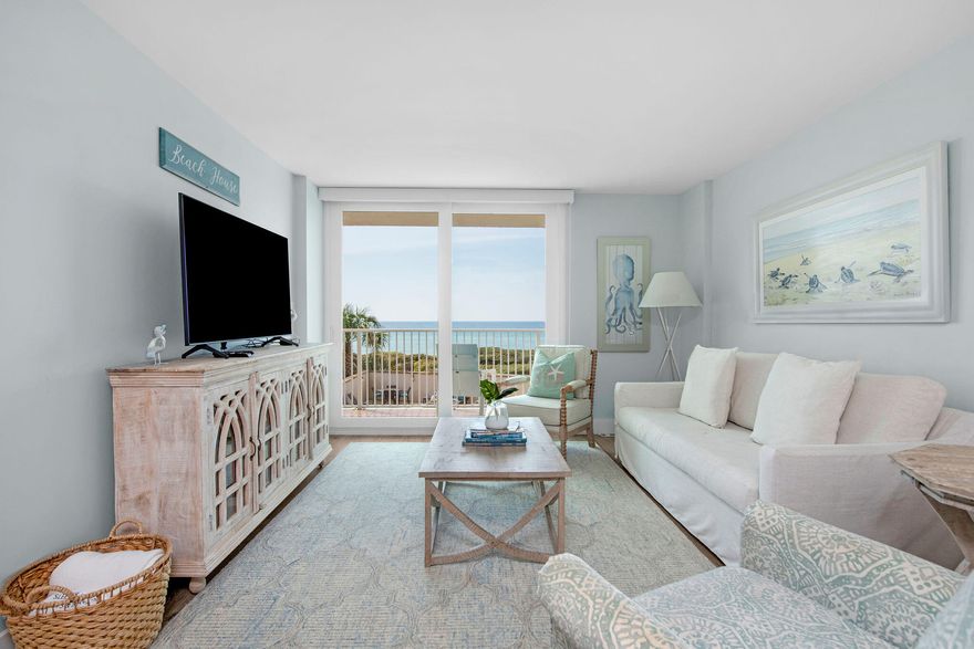 Welcome to your dream retreat in Seagrove Beach, Florida--a beautifully remodeled 2-bedroom, 2-bathroom Gulf-front condo directly on Scenic Highway 30A. This turnkey property offers breathtaking views of the Gulf of Mexico and has been thoughtfully updated from top to bottom, making it completely move-in or rental-ready.Recent Upgrades & Features:-New LVP bamboo flooring throughout-All new furniture, decor, and window treatments-Quartz countertops in kitchen & bathrooms-Neutral tile backsplash-Popcorn ceiling removed-New doors, trim, and light fixtures-New garbage disposal & sink-HVAC (inside & out) replaced January 2023-Updated vanities with quartz tops & new plumbing-Fresh, coastal-inspired finishes throughout Additional Highlights:
	-Gulf-front master suite with patio access
	-Polywood patio furniture for relaxing Gulf views
	-Smart TVs in every room
	-Sleeper sofa for extra guests
	-Fully stocked kitchen & comfortable mattresses

Rental Performance:
	-2023: $90,000
	-2024: $95,000
	-2025: $80,000 YTD & $13,800 on the books

This property combines modern luxury with unbeatable Gulf-front views, making it the perfect second home, investment property, or full-time residence. With proven rental income and every detail refreshed, it's truly a rare find on Scenic 30.

Unbeatable 30A Location
Beachcrest Condos is centrally located in the heart of Seagrove Beach, just 1 mile from the center of Seaside, with its charming shops, dining, and entertainment. You'll also be minutes from the upscale communities of Alys Beach, Rosemary Beach, and WaterColor, giving you easy access to the best of 30A. Whether you're looking for fine dining, boutique shopping, or family-friendly activities, everything is right at your fingertipsall while enjoying the serenity of your own private Gulf-front retreat.

Resort-Style Amenities
At Beachcrest, you'll enjoy the best of 30A living with a Gulf-front pool, private beach access, and plenty of space to relax. Community features include picnic tables with grills for beachside dining, ample parking, and direct access to the sugar-white sands of the Gulf. It's the ideal spot to enjoy both relaxation and convenience.