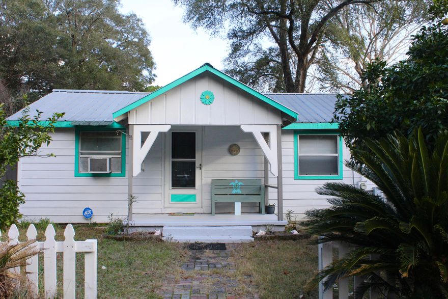 Great investment opportunity with lots of potential! This home has recently had a brand new Rianni tankless water heater installed. There are many mature trees on the property that produce fresh fruit such as grapefruit, kumquats, tangerines, peaches, etc. There are two utility hookups located in the backyard that show potential for a camper/RV being placed (referenced in listing photos). The pole barn has working electric. This property is being sold fully furnished AS IS. Cash offers only please. Back on the market with no fault to the seller!