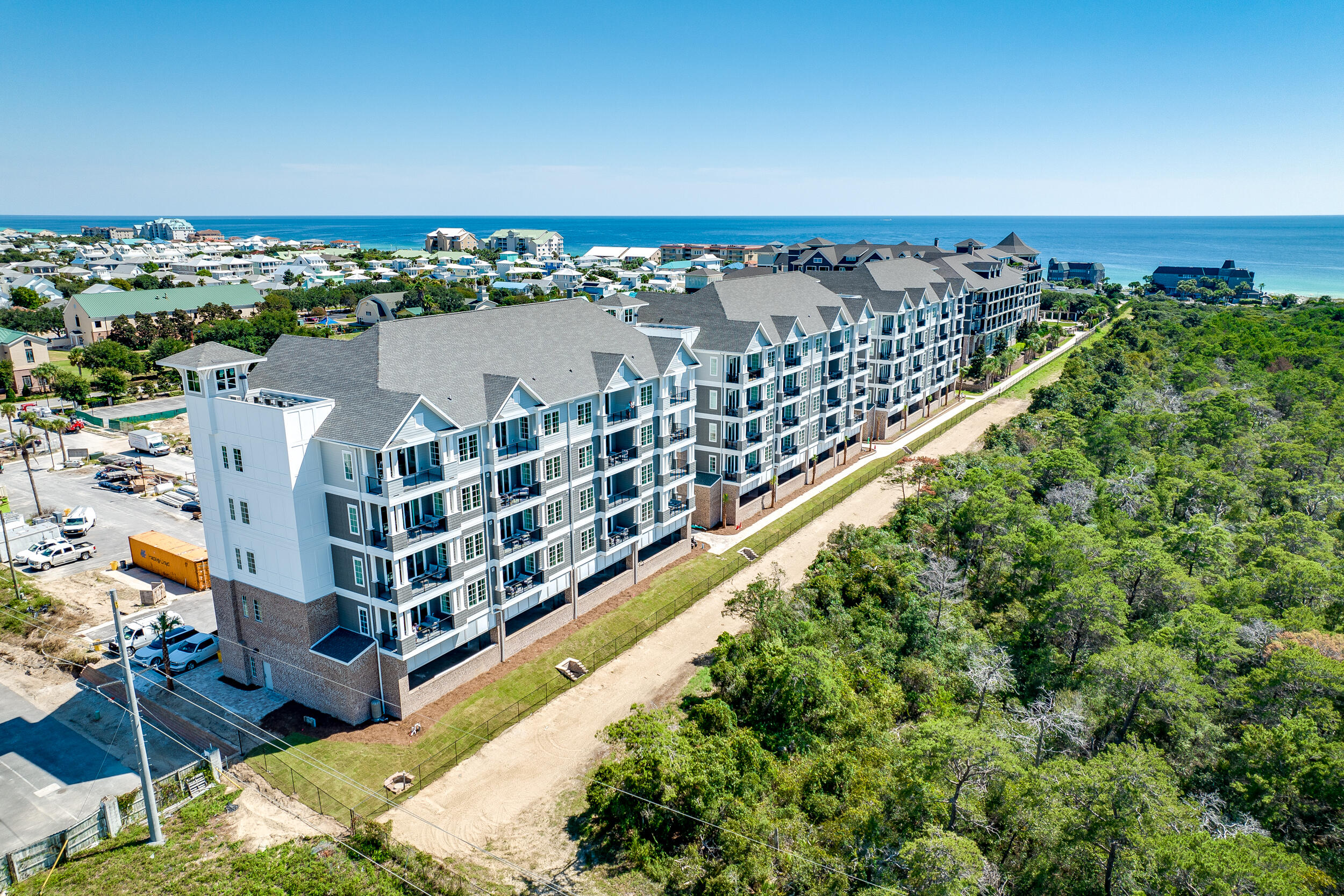 **Luxury Condo for Sale: Your Coastal Paradise Awaits in Destin, Florida**Welcome to your dream retreat! This stunning second-floor condo at Parkside at Henderson offers an unparalleled blend of elegant resort living and breathtaking natural beauty. With 1,248 square feet of thoughtfully designed space, this immaculate two-bedroom three bath unit, completed in late 2023 by award-winning architects Jeff Prescott and Associates, has never been vacation rented.As you step into this luxurious condo, you'll be greeted by impressive ten-foot ceilings, solid core doors, and high-end fixtures that exemplify the quality of craftsmanship throughout. The coastal d??cor, combined with comfortable furnishings and tile flooring, creates a soothing atmosphere perfect for relaxing after a day at the beach. Gaze out over the treetops of Henderson State Park from your living room or spacious private balcony, where you can enjoy stunning sunrises and awe-inspiring sunsets.

The well-appointed kitchen is a chef's dream, featuring an upgraded GE Caf?? package that includes a double oven stove, a double-drawer dishwasher, and a high-end refrigerator. An added pantry provides ample storage, ensuring a clutter-free space for culinary creations. The kitchen flows seamlessly into the dining area, making it ideal for entertaining family and friends.
With two generously sized bedrooms, hallway bunks, and three full baths, this condo provides ample space for guests. The luxurious master bedroom boasts incredible sunset views, creating a serene retreat to unwind at the end of the day. The adjoining master bath features large dual vanities, a beautifully tiled walk-in shower. The second bedroom ensuite bath has dual vanities and a beautifully tiled walk-in shower, while the third bathroom features dual vanities and a convenient tub/shower combo. Enjoy the convenience of elevator access and assigned parking, ensuring comfort and ease for you and your visitors.
As a resident of Parkside at Henderson, you'll have full access to the incredible amenities of Henderson Beach Resort, including multiple swimming pools (with an adult pool and lazy rivers), five exceptional restaurants, a stunning rooftop bar, a fully equipped exercise room, and private beach access. Indulge in ultimate relaxation at the Salamander Spa, making this condo perfect for either your primary residence or an upscale vacation rental.

This unit offers not only an enviable lifestyle but also an incredible investment opportunity, with high projected gross annual rental income potential. Located adjacent to Henderson Beach State Park, recently named one of the best beaches in the United States by Travel & Leisure, you'll experience the best of coastal living right at your doorstep.
Additional features include LG TVs in the living room and guest bedroom, a GE washer and dryer, custom master chandelier, a storage lockbox in the garage. (kitchen chandelier in photos does not convey; a replacement will be provided). All other items or furniture negotiable.
Don't miss the chance to own this exquisite condo in the heart of Destin. Schedule your private showing today and start living the life you've always dreamed of!