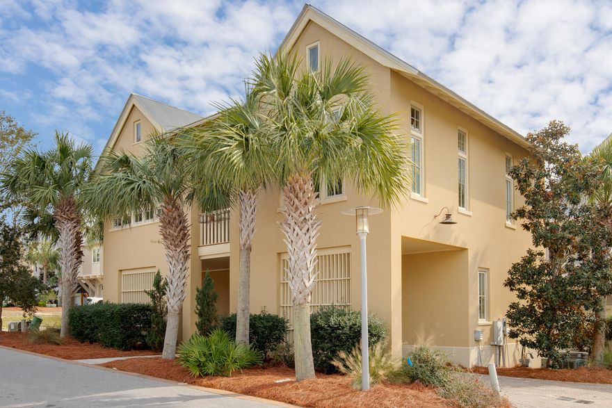 Huge Price Reduction! This awesome 3 bedroom 3 and 1/2 bath 2,072 square feet home located steps away from the clubhouse with views of the Gulf of Mexico has never been rented!!! This home is the only ''all concrete block'' home built in Cypress Dunes according to Bill LIvingston, the builder/developer.. Located in a prime location near the fabulous infinity-edge pool overlooking the Gulf of Mexico you are mere steps to enjoying sunset there every evening! The ''Long Key'' Stucco floor plan (see photos) is very open and inviting. Transom windows, recessed lighting, high ceilings and upgraded beautiful hardwood floors add to the spacious feeling of the home. The owners have meticulously cared for this home, it has never been rented and is sold completely furnished. The first floor has a large foyer/entry way with two bedrooms, each with ensuite baths and spacious closets. The kitchen (second floor) with granite countertops, stainless steel appliances and custom cabinetry is open to the spacious living and dining area. Two covered porches are just off the kitchen and living area which are perfect for relaxing and enjoying the Gulf breezes. The master suite is full of windows and offers peak Gulf views. the owners have enjoyed how quiet and peaceful it is away from the hustle and bustle of 30A.  Cypress Dunes is situated along the west end of Scenic Hwy 30-A, bordered by the Topsail Hill State Preserve to the West. This 44 acre community offers a vast array of amenities for both full time residents or rental guest. It's most well known for the infinity edge pool overlooking the Topsail Preserve and the Gulf of Mexico. Other amenities include tennis courts, exercise center, outdoor fireplace, and club house with a commercial kitchen,  perfect for large family reunions.  Native landscaping and ponds surround the pedestrian friendly community. Many new restaurants movie theatres, fitness facilities and Publix are conveniently located nearby at Grand Boulevard.  Other shopping is located at Sandestin (3 miles), Silver Sands Outlet Mall (5 miles) and Destin Commons (10 miles). All measurements are estimates and buyer should verify that which they deem important. Again, sold fully furnished and move-in ready!