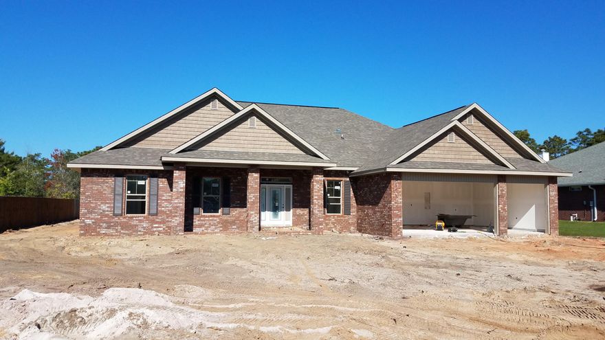 * CUL-DE-SAC STREET WITH SEWER * 4BR/3BA * Raised Ceilings per plan with 8' Entry Doors @ Specific Locations * Tile in All Areas Except Bedrooms * Office/Flex RM with 8' Glass French Doors * Crown Molding in Specific Areas * Formal Dining Room * Family RM * Florida/Morning RM * Kitchen has Double Ovens with Smooth, Digital Cooktop, Upgraded Granite Counters , ''Edinburg'' style Linen color Maple Cabinets with Glaze, Subway Tile Backsplash , Over/Under Cabinet Lighting, and a Breakfast Bar * Master BDRM Trey Ceiling with Crown Molding * Master BA includes our Signature Tiled Walk-In Shower & Soaking Tub * ORB Plumbing Fixtures and Lights Throughout * Irrigation System on Private Well **PICTURES ARE OF A SIMILAR HOME. COLORS AND FEATURES WILL VARY* Estimated completion Oct/Nov. *