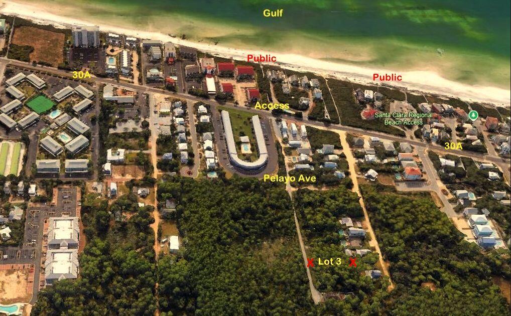 Aggressively priced lot on Pelayo Avenue with public gulf access at the end of the street. Public beach immediately to the east of the access.Pelayo Avenue is in highly desired Gulf Shore Manor. Lot 3 is the third lot from the end of the dead end street making privacy and serenity an element to building on this lot.No survey, but wetlands assessment has been done.