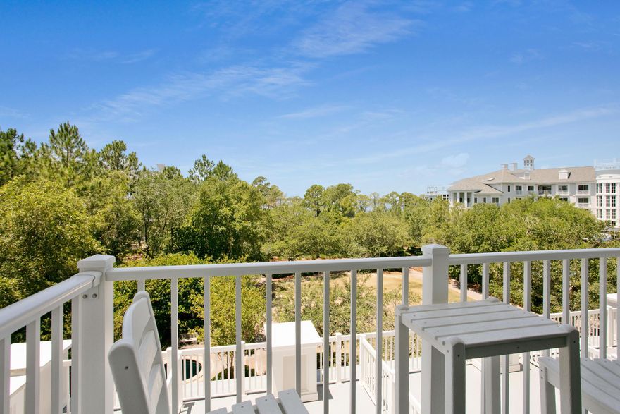 Bay facing studio with a coveted balcony with seating for two! Featuring a uniquely designed kitchenette with a dishwasher and a full size refrigerator makes this condo stand out from the rest. 2018 water heater and 2019 HVAC! Low maintenance hard surface flooring throughout with no carpet. The Grand Sandestin welcomes you with gracious architecture and luxurious amenities including a fitness center, Ballyhoo bar, zero entry swimming pool, on-site check-in, and seasonal concierge services. Enjoy the location adjacent to the Village of Baytowne Wharf, a pedestrian market place that hosts a variety of dining and shopping venues as well as day & night activities for all ages.