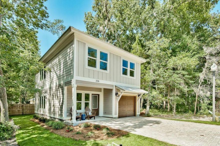 0% DOWN financing available!This stunning two-story home in Sacred Oaks (Santa Rosa Beach) is move in ready.Walking distance to Sacred Heart Hospital, this exquisite waterfront community is waiting to welcome you home. Neighborhood offers gorgeous walking paths & convenient community dock. With its cozy & intimate back yard, spend less time on maintenance & more time enjoying your sanctuary surrounded by close access to the bay, beach, shopping and fine dining. A beautiful lot is located adjacent if you are looking to expand your space. High-end SPRINKLER SYSTEM!This 3br/2.5ba home is protected by HARDWIRED CAMERA alarm/security system. Highlights too numerous to mention ... MUST SEE TO APPRECIATE!