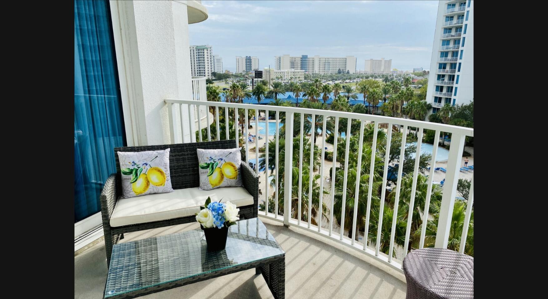 Here is your chance to buy a pool and gulf view condo at the Palms of Destin for less than 300K. Sellers want this condo to be the next one sold at the Palms! Fantastic resort views of the pool and gulf from this stylishly decorated condo. Strong rental history, with easy transition of bookings to new owner. The Palms 11,000sq ft lagoon pool and superior amenities are sure to please!