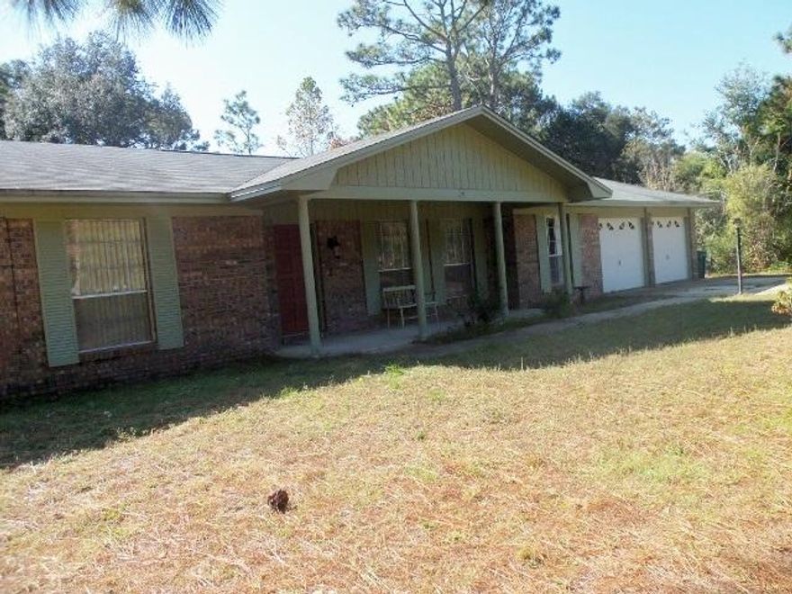 Live in very popular, desirable and convenient Poquito Bayou. Home has a living room, formal dining room plus a family room/kitchen/dining combo. There is a two car garage plus extra storage within the garage. The yard is almost a half acre and is beautifully treed. Master Bedroom features a sliding glass door leading to the open patio. Poquito has a volunteer Community Association, $11 per year. They sponsor many activities throughout the year and there are other facilities such as a picnic and playground area, boat launch facilities and Longwood Elementary School is nearby. Roof has been replaced within the last 7 years or so and the wiring is copper. The family room has a wood burning fireplace for cozy, cool evenings. Check this one out, you will like it.