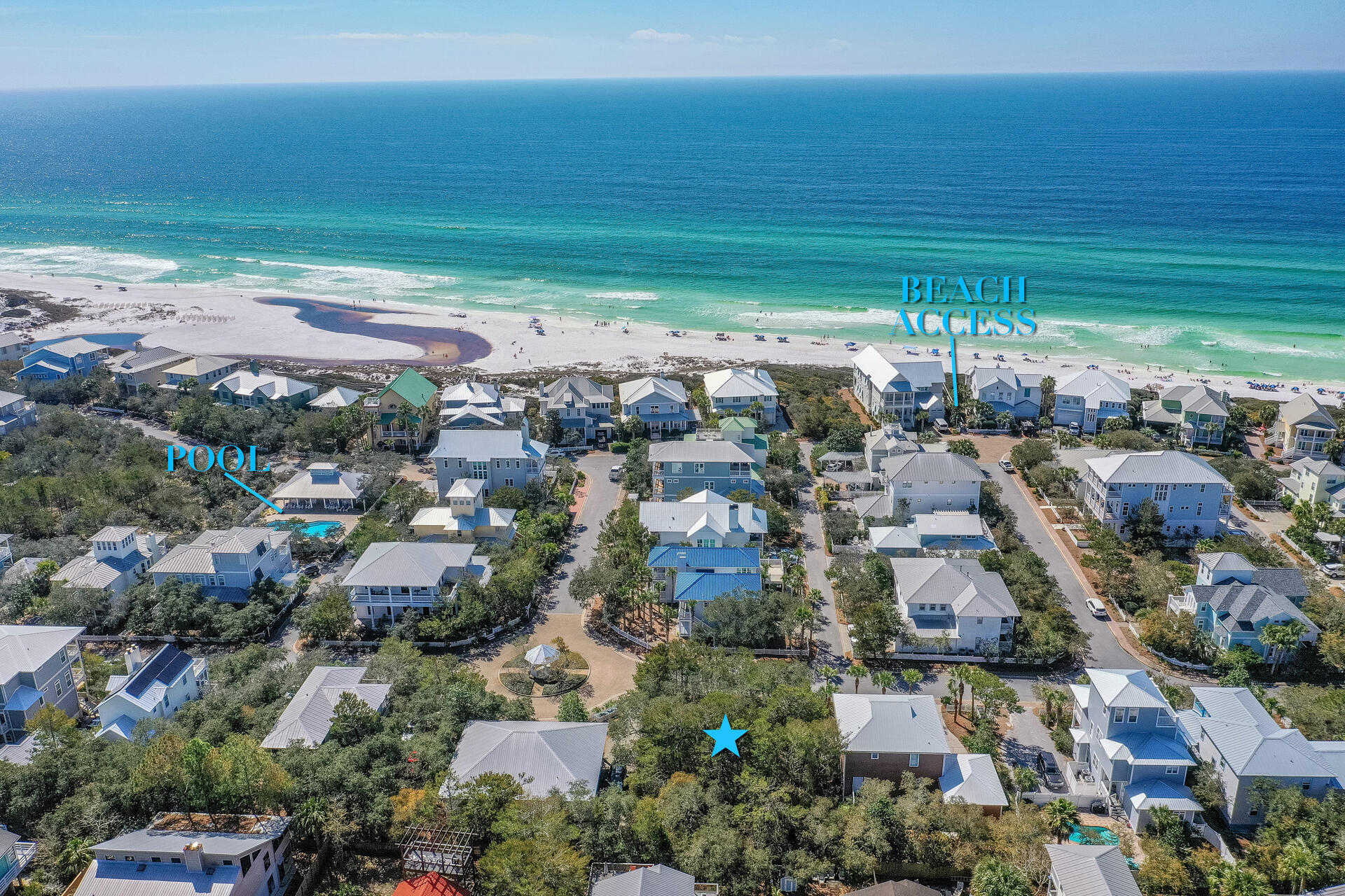 Exceptional Opportunity - the only homesite currently available on the West end of Scenic 30A that checks ALL the boxes - South of 30A, Gulf-Views, Deeded Beach Access, Rental-Friendly, Private Gated Community with Heated Pool. Old Florida Beach is a charming neighborhood that offers private access to Draper Lake, a rare 28-acre coastal dune lake perfect for paddling and fishing. White picket fences, brick paver sidewalks, and an expansive stretch of beach have made Old Florida Beach a perennial favorite for residents and visitors alike. An ideal location to build your dream beach house and enjoy the 30A lifestyle - easy walk to restaurants, ice cream, Gulf Place and more. This is the first time an Old Florida Beach homesite has been offered for sale in 3+ years so call today for details!