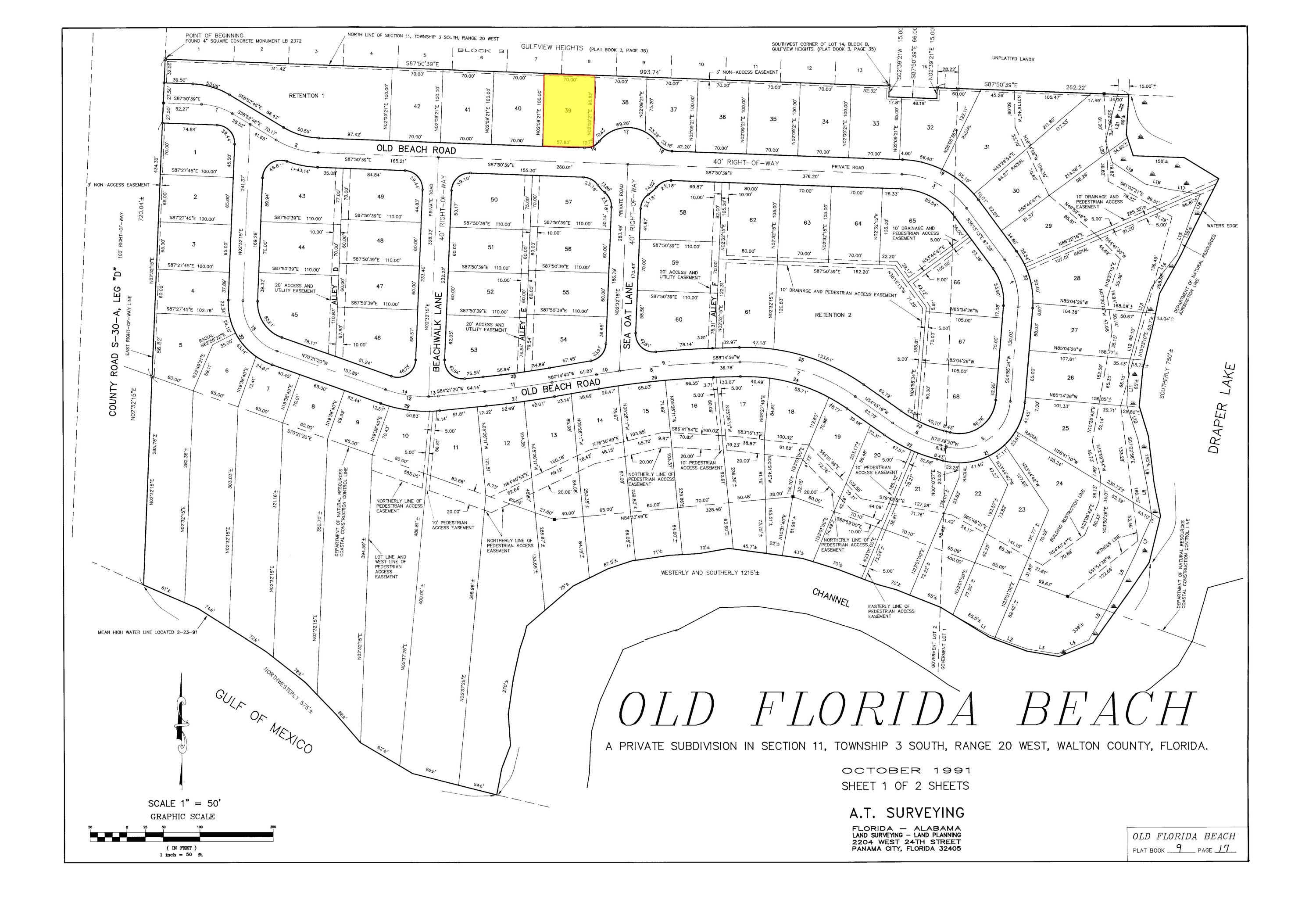 OLD FLORIDA BEACH - Land