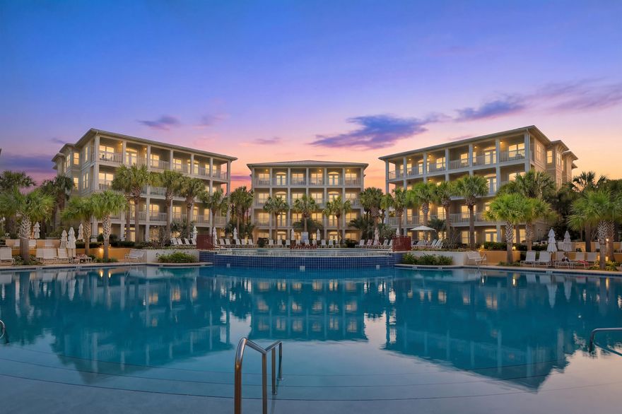Coastal Luxury & Income Potential Overlooking 30A's Iconic Lagoon PoolExperience the best of 30A living in this beautifully updated 4-bedroom, 3-bath condominium in Seacrest Beach, where relaxed coastal elegance meets exceptional investment potential. Perched on the third floor with elevator access, this spacious single-level condo offers nearly 2,000 square feet of thoughtfully designed living space with serene views overlooking the community's signature lagoon pool. Whether enjoying quiet mornings on the balcony, sun-soaked days at the beach, or welcoming guests from around the world, this home delivers both an elevated lifestyle and strong short-term rental appeal. Located within the 78-acre Seacrest Beach community, this third-floor, single-level 4-bedroom, 3-bath residence offers 1,944 square feet of well-appointed living, with elevator access and LVP flooring throughout. The open layout is designed for both comfort and functionality, featuring a spacious primary suite with room for a sitting area or workspace, a private guest suite with ensuite bath, and two additional guest bedrooms sharing a full hall bath. Generous closet, storage, and utility space easily accommodates owner belongings as well as beach chairs and gear.

Step onto the private balcony and enjoy tranquil views overlooking the resort-style lagoon pool, an ideal setting for morning coffee or relaxing after a day along the sugar-white sand beaches of 30A. Recent renovations include a kitchen remodel with quartz island, countertops, and backsplash, and undermount sink. Additional upgrades include interior paint, updated lighting, new bathroom faucets, shiplap fireplace surround with floating mantle, and new interior and patio ceiling fans.   Stainless steel appliances including a Whirlpool French door refrigerator, double oven/range, and dishwasher with third rack, along with a new Frigidaire microwave. Smart home features provide added convenience with remote Wi-Fi access to the Eufy door lock, Ring doorbell, and Ecobee thermostat, allowing seamless control for owners and guests alike.

Seacrest Beach offers a true resort-style experience with a 12,000 square foot lagoon pool, deeded beach access with La Dolce Vita service, 1.3 miles of scenic walking trails, and seasonal tram service to the beach, pool, and Peddlers Pavilion for dining and entertainment. Ideally positioned between The Village of South Walton, Alys Beach, and Rosemary Beach, all within a 15-minute walk, residents enjoy effortless access to some of 30A's most sought-after shopping, dining, and coastal experiences.
With strong short-term rental potential in a highly desirable 30A location, this property consistently attracts family vacationers from across the country and around the world, making it an exceptional opportunity for both personal enjoyment and income generation. 


