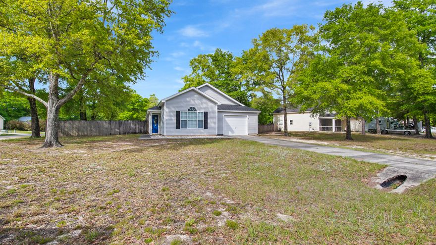 Located in popular Timber Wind Estates, this 3 bed/2 bath home has had the key, costly updates done; to include the roof (2019) AC (2018) and water heater (2021)! The split floor plan has the living room open to the large, eat-in kitchen, which opens up to this amazingly massive 20x22 covered back porch! The kitchen is equipped with a gas range for cooking and room for an island or dining table. The back yard is privacy fenced with some large oaks for shade. With vinyl siding and all the newer mechanicals, this should be a low maintenance winner. Located just 5 minutes from downtown DeFuniak Springs and walking distance to Lake Stanley Park, where you can bring your boat for skiing, inner tubes, and jet skis. Qualifies for all types of financing.