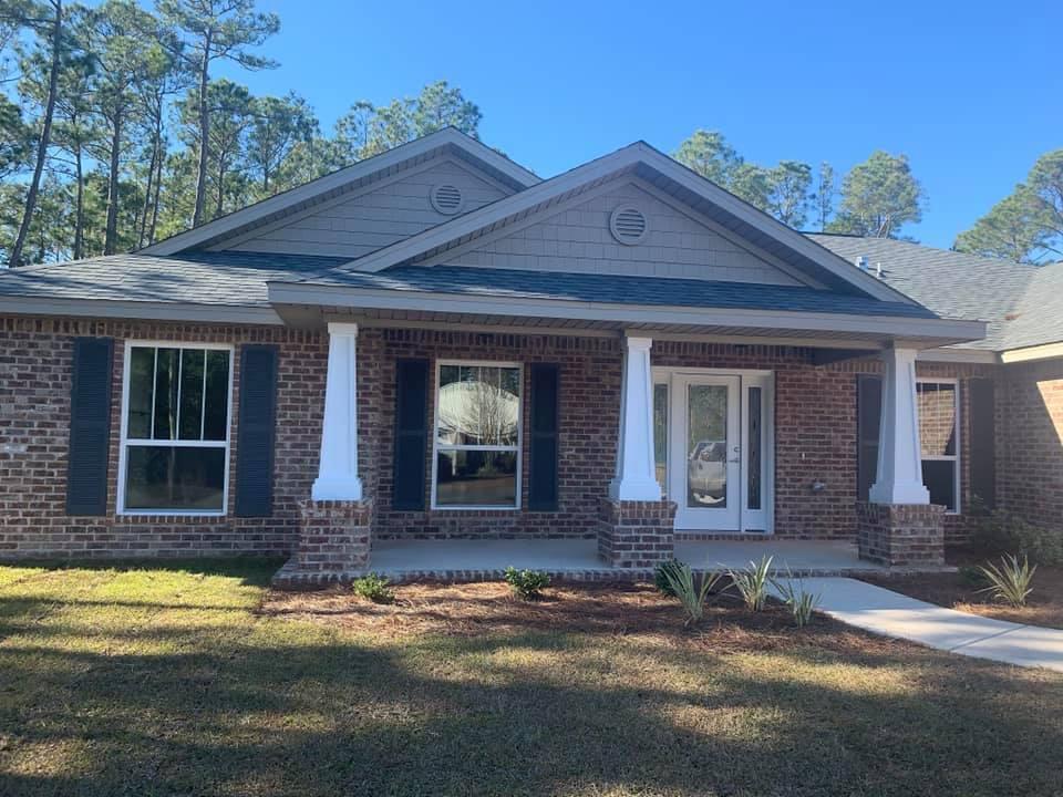 *Anticipated Completion Date Approximately 9 Months * ALL COLORS & OPTIONS HAVE BEEN SELECTED BY THE BUILDER * BUILDER SAYS NO CHANGES OR ADD ONS * Color Selection Samples Can Be Viewed By APPT ONLY * Santa Rosa County may require a shared driveway for this property *4 BR/3 Full BA *Living Rm *3 Car Garage *Split Bdrm plan * Luxury Wood Vinyl Plank in Wet Areas/Formal Areas * Family Room *Granite Kitchen Countertops *Stainless Steel Appliances * Breakfast Cafe * Large Walk In Pantry* Master Bath: Tile Floor, Dbl VanIty *Builder's Signature Walk in Tile Shower & Separate Soaking Tub * 2 Walk-in Closets *Energy Efficient R-19/R-38 insulation *Builder's Warranty Plan Included *BUILDERS POLICY-NO ONE IS ALLOWED ON JOBSITE DURING CONSTRUCTION HOURS***AGENTS READ AGENT NOTES***