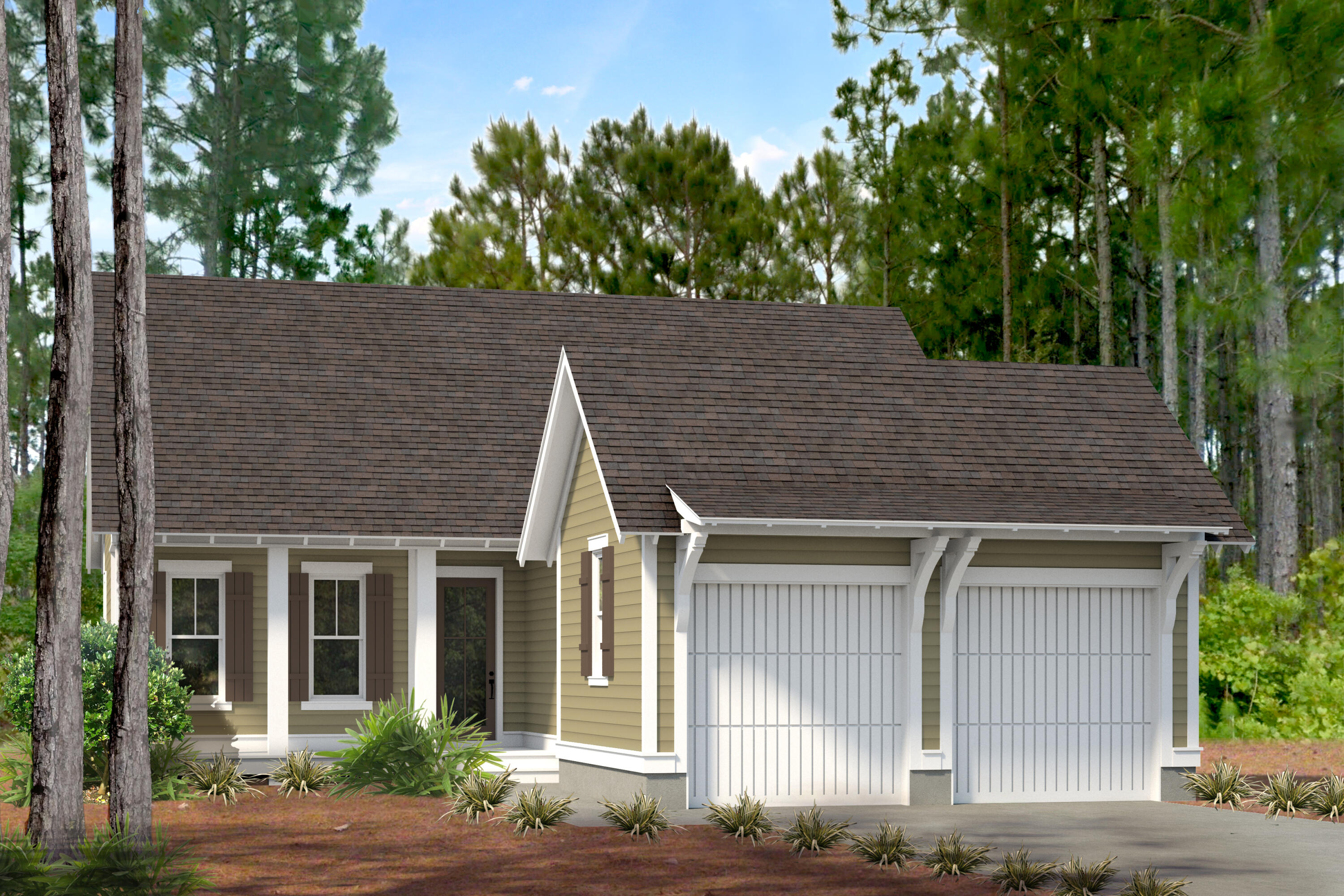 Welcome to The Pines, a new phase of the Watersound Origins community tucked away amongst the native landscape and just a stone's throw from Lake Powell. This Bay Leaf plan from Huff Homes is a single level plan with 3 bedrooms, 3 bathrooms, and a 2-car garage. Luxury upgraded interior features include 10' ceilings, crown molding throughout the main living area, solid core raised panel doors, luxury Medallion wood flooring throughout, Quartz C countertops throughout, stacked glass cabinets in addition to the standard cabinets with easy glide drawers, upgraded Bosch appliances with 36 inch range and vent hood, shiplap on all living room walls, along with one full wall in master bedroom and on hallway leading to the kitchen, a basic dry bar, plus more! New construction Huff homes in The Pines are built to the highest quality standards with attention to detail on all finishes.
The Watersound Origins community is one of South Walton's most coveted neighborhoods for its exceptional amenities, beautiful new homes, and prime location. Amenities include the Village Commons pool & fitness center, sports courts, miles of nature trails, dock access to Lake Powell, unlimited golf, and lots of green space for outdoor play. The all new Watersound Town Center brings a new level of excitement and convenience to the community with a Publix Super Market, Delicious restaurants, healthcare facilities, a weekly Farmers Market, and more right at the entrance to the neighborhood! *Pricing for inventory homes include lot premiums and may include optional upgrades. Added options/upgrades and pricing are subject to change. Please check with the on-site community specialists for the latest information for this home.