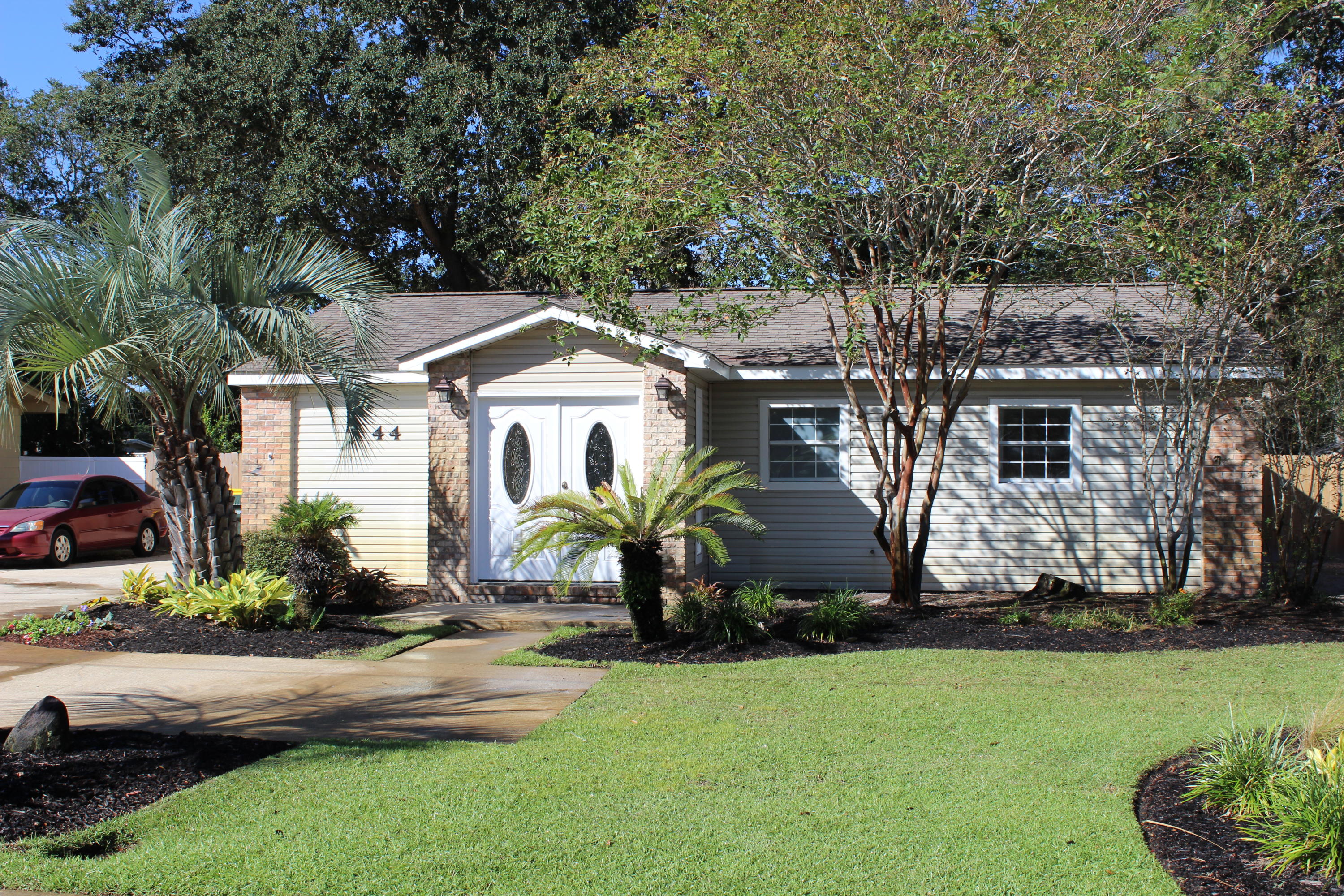 Welcome Home! This Fort Walton Beach Charmer is the True Definition of a Turnkey Property. Priced to sell at $189,900 and Meticulously Maintained inside and out this gorgeous home will not last long! Motivated Sellers spared no expense to put it a cut above the rest and now it can be yours. This home is Boasting a ton of BRAND NEW upgrades like NEWLY Renovated Bathrooms, NEW A/C System (Furnace and Heat Pump), a Fresh & Contemporary Interior including NEW PAINT, NEW CARPET in all 3 Bedrooms & Family Room, and NEW Oil-Rubbed Bronze Fixtures throughout the ENTIRE HOME just to name a few. French Door Entry, Foyer, FLEX Space, Utility Room, Dining Room, & open Kitchen all have tile floors. 2car tandem garage/workshop. Landscaped, irrigation, Fenced Back yard, TO MUCH TO TELL TRULY A MUST SEE!