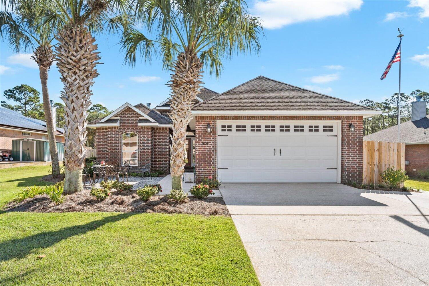 Upgrades galore to this beautiful 2323 sq ft, 4 bed 3 bath home in Quayside Village.If you're looking for a family home close to amenities with a great school district, you've found it.This stunning turnkey house has ownership pride at every turn and corner.The AC is 2 yrs old and the water heater was replaced in 2019 and with a full price offer sellers will put a NEW ROOF & you can pick your color and style. With the new custom hurricane window covers, your insurance policy will thank you!New appliances in the kitchen include, double oven, dishwasher and microwave, ready for you to entertain and create culinary masterpieces. New wood flooring, new cabinets in the laundry room and a fully renovated half bath makes the inside of this home shine.Your lawns will look luscious with the help of the new irrigation pump and the covered back patio and extended wood decking make this backyard the perfect spot to enjoy Florida living. New patio pavers in the front and established landscaping palms and shrubs mean all you have to do is enjoy and maintain. There is a shed in the back for all your necessities.
Chic modern lines, neutral colors and some fabulous architectural features invite you into this home as soon as you walk in. You are bathed in natural light throughout.
The master has a beautiful bay window, a huge closet, spacious bath all adding to a serene sanctuary for you.
Great sized bedrooms and a living room that's sure to be the heartbeat of this family gem, make this a home that you can enjoy without having to do a thing!
Pop that champagne! You're home on Champagne Avenue.