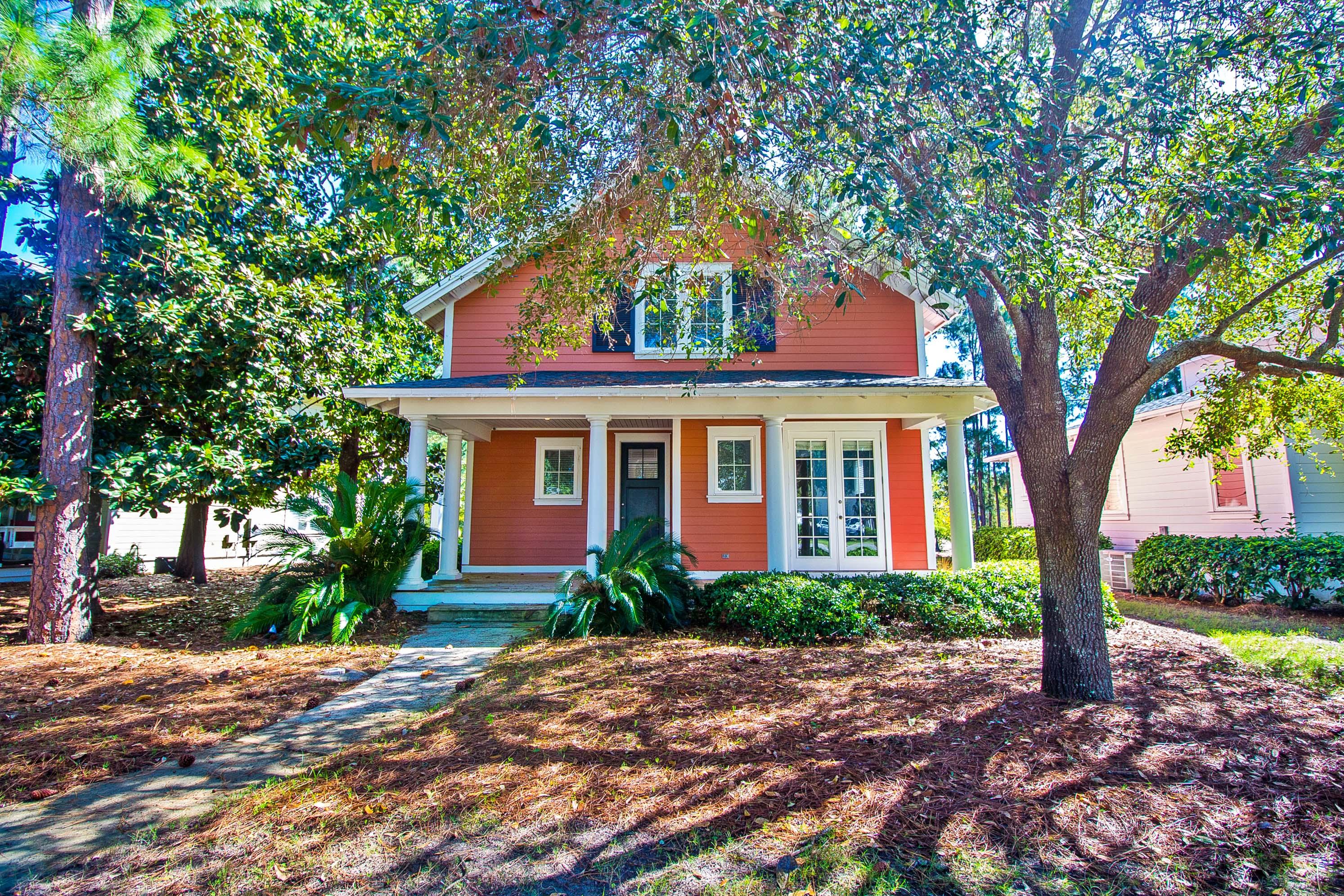 **NEWLY RENOVATED** Do not miss this cozy cottage! It has a large porch in the front and back of the home, perfect for entertaining outside on the lake front lot! Not only is this a fabulous investment property, but it would also be the perfect place to call home! Low maintenance exterior Hardiboard and the association takes care of all the landscaping! The home features an open living, dining and kitchen area. The home finished with Wainscoting and Travertine tile. The Kitchen has been designed with granite counters and stainless steel appliances. It also features an island. The Laurel Grove neighborhood in Sandestin Golf and Beach Resort offers a large community pool, hot tub, fitness center and barbeque grills. More..