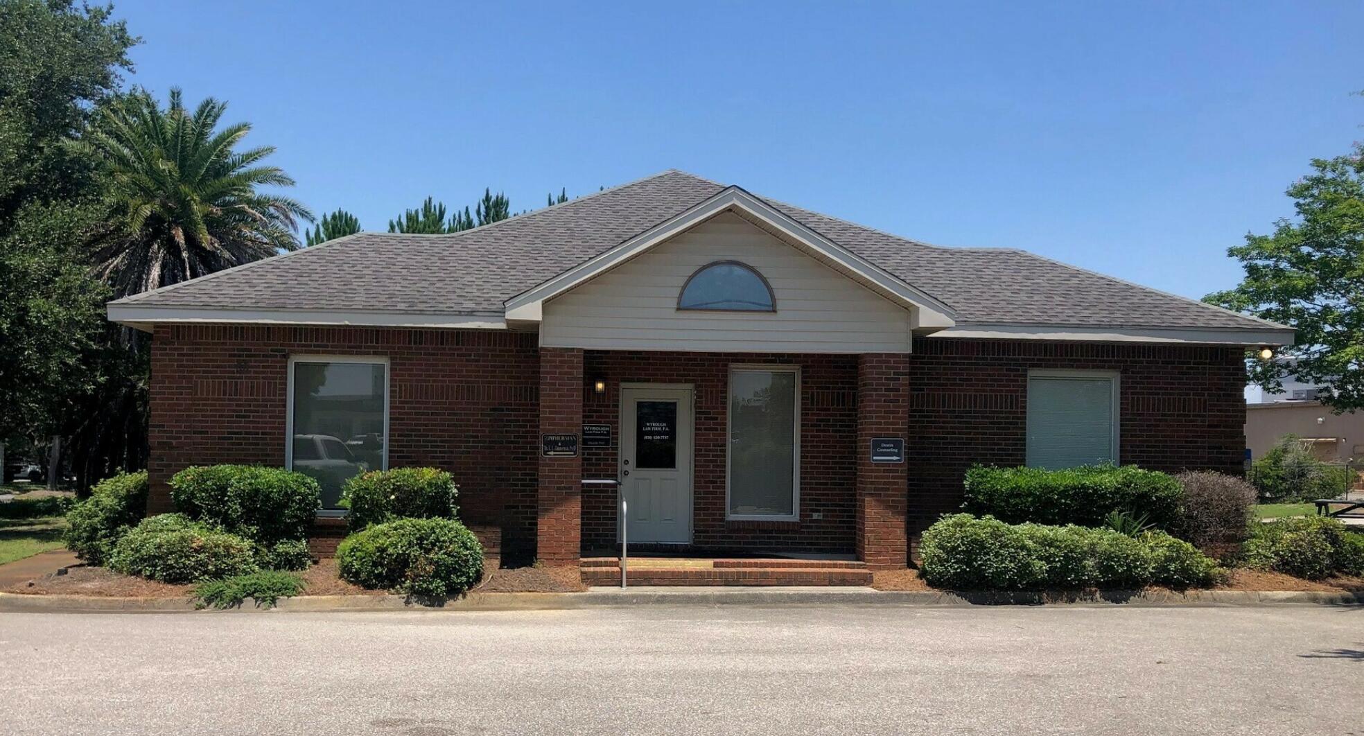 Located at signaled, very prominent intersection.Professional building perfect for office, service or retail on US Hwy 98 in Walton County.2,647 SF on the main floor and 720 SF on 2nd story. Three entrances, two have reception areas.Brick monument signage facing US Hwy. 98.17 Parking spaces, including (1) handicap.Current floor layout includes private offices, reception area, conference room, work area and break room.Property is adjacent to SilverSands Premium Outlet Center, which has over 110 stores, and is two miles from the Sandestin Beach Resort.Traffic counts on Hwy. 98 are 53,000 vpd.