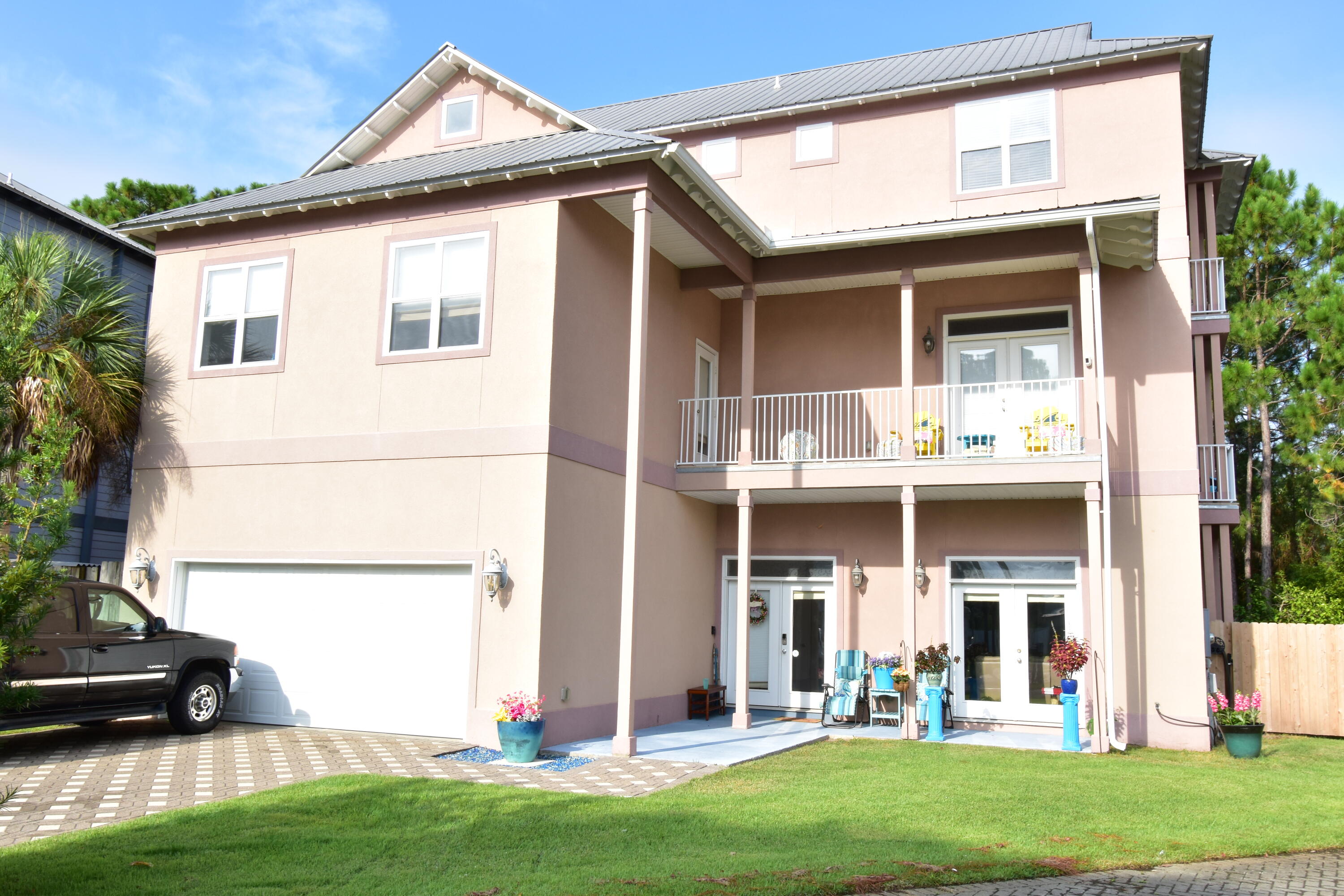 Paradise Beach, Pool, Bar, & Grill. Never on rental market; annual projections from $90K+. This 3-story, 6 bed, 5 bath home with ELEVATOR will give you what you need to enjoy what Santa Rosa Beach, 30A, and Cypress Breeze Plantation has to offer. The home is in the gated community of Cypress Breeze Plantation, located on the first cul-de-sac as you drive in, and within walking/biking distance to shopping, dining, entertainment, beach, and the Cypress Breeze pool. Home is being sold partially furnished and ready to become your vacation home, vacation rental, or your year-round ''vacation-where-you-live'' home.