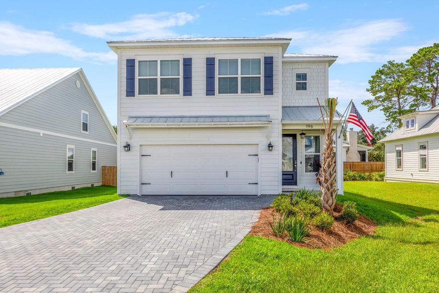 Seller's are offering $20,000 as credit to Buyer's at closing to be used for a rate buy down, closing cost assistance, to add on a fence/porch or as buyers choose. Sellers have also agreed to paying all HOA dues for 2023. This beautiful home is vacant and buyers can move in ASAP. Located off Hwy 98 with easy access to 30A, Beaches, Hospital, Shopping, Dining and more. Daxton on the Bay has direct access to the Bayou via its Community Dock which is perfect for dropping in a paddle board/kayak or for fishing, in addition it has a community pool. This craftsman style smart home is just 1 year old, practically brand new and boasts peek-a-boo views of the bayou. Owners spent an additional $19,000 in upgrades making it family functional and one of a kind. Schedule a showing today.
