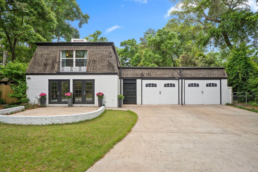 Welcome to 9955 Noriega Drive, a stunning Pensacola gem with over $100,000 in updates that beautifully blend modern comfort and timeless charm. This spacious 3,750 square foot home sits on an expansive 0.83 acres, offering plenty of room to relax and entertain. Step inside to discover four generously-sized bedrooms and three updated bathrooms, featuring a tasteful mix of tile and laminate flooring throughout. The exposed brick accents add a touch of character, while the central heating and air conditioning ensure year-round comfort. The bright and airy living spaces are perfect for gatherings, and the newly added concrete driveway leads to convenient parking options. Outdoors, you'll find your own private oasis with a pool, hot tub, and ample private outdoor space, making it ideal for hosting summer barbecues, or simply taking time to unwind. Don't miss the opportunity to call this beautifully renovated home your own!