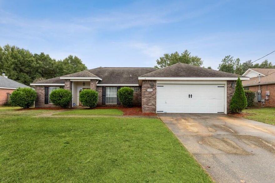 This property checks all the boxes for what you're looking for. You can enjoy the wood burning fireplace during the winter, screened in porch for spring and summer seasons, split floor plan for privacy, lots of natural light and large flat yard for all your playing, gardening, hosting needs. The kitchen features oak cabinets, granite surfaces and a island that accommodates stools for seating. The master bedroom offers a large bathroom with double sinks, private toilet space, and walk in closet. Water heater is newer, low power bills with solar panels, and long driveway. This property is a must see in person.