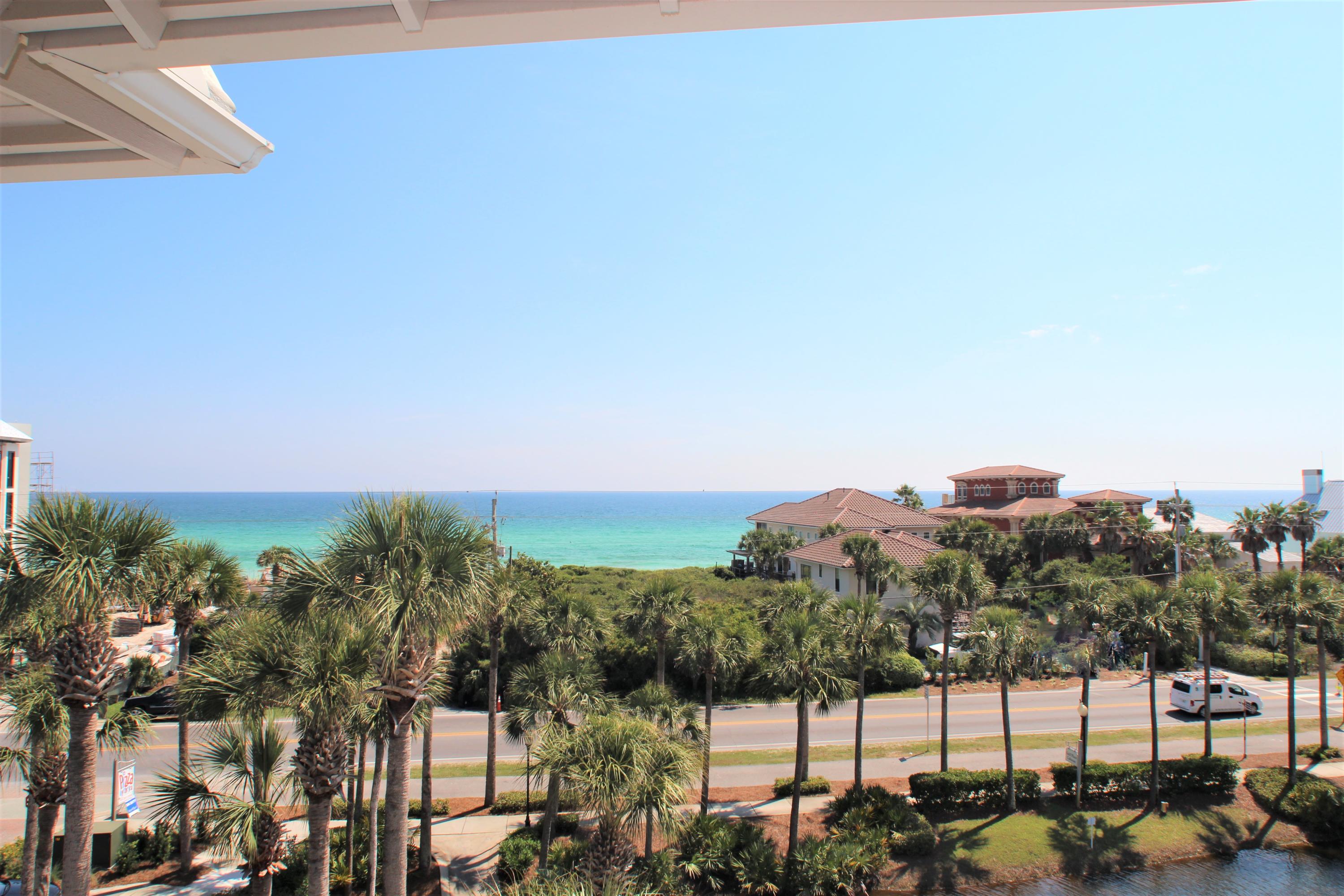 Prime 4th floor unit in Gulf Place Cabanas with sweeping Gulf Views. Perfect rental investment or beach retreat. This is a rare opportunity! There hasn't been a 4th floor unit available since 2016.Granite kitchen counters, tile flooring throughout, NEW king bed, NEW carpet in master, updated furnishings and decor, turnkey. Rental numbers gross $26K.Enjoy gulf views from the spacious covered balcony overlooking the pond and pool. Master with adjoining bath as well as 1/2 bath adjacent to the built in bunks that include additional storage drawers below. Laundry facilities, elevators and trash disposal on same floor. Enjoy all that Gulf Place has to offer, deeded beach access, restaurants, shopping, entertainment within steps from your condo. Buyer to verify all.