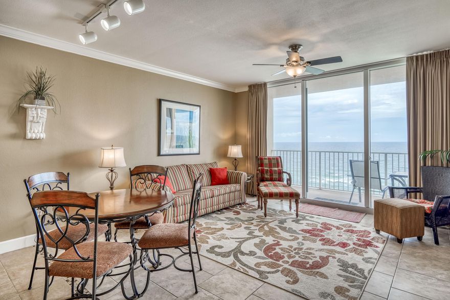 LOW FLOOR L PLAN WITH A STORAGE CLOSET INCLUDED!!! Tidewater 1115 is one of the most desired floor plans anywhere in the area. This one bedroom, two full bathroom condo boasts 923sf of living space and most of all features a beach front master bedroom with balcony access and the widest balcony in the entire complex! These plans are rental machines and comfortably sleep 6 guests. The bunk area is large enough to enclose and make a small ''2nd bedroom'' if you prefer versus the current open hallway plan. The majority of one bedrooms in the market have the bedroom off the entryway while this one has miraculous views while laying in bed, dining in the kitchen, sitting in the living area and so on! Most full two bedrooms will be lucky to achieve the same amount of rental income that this plan
