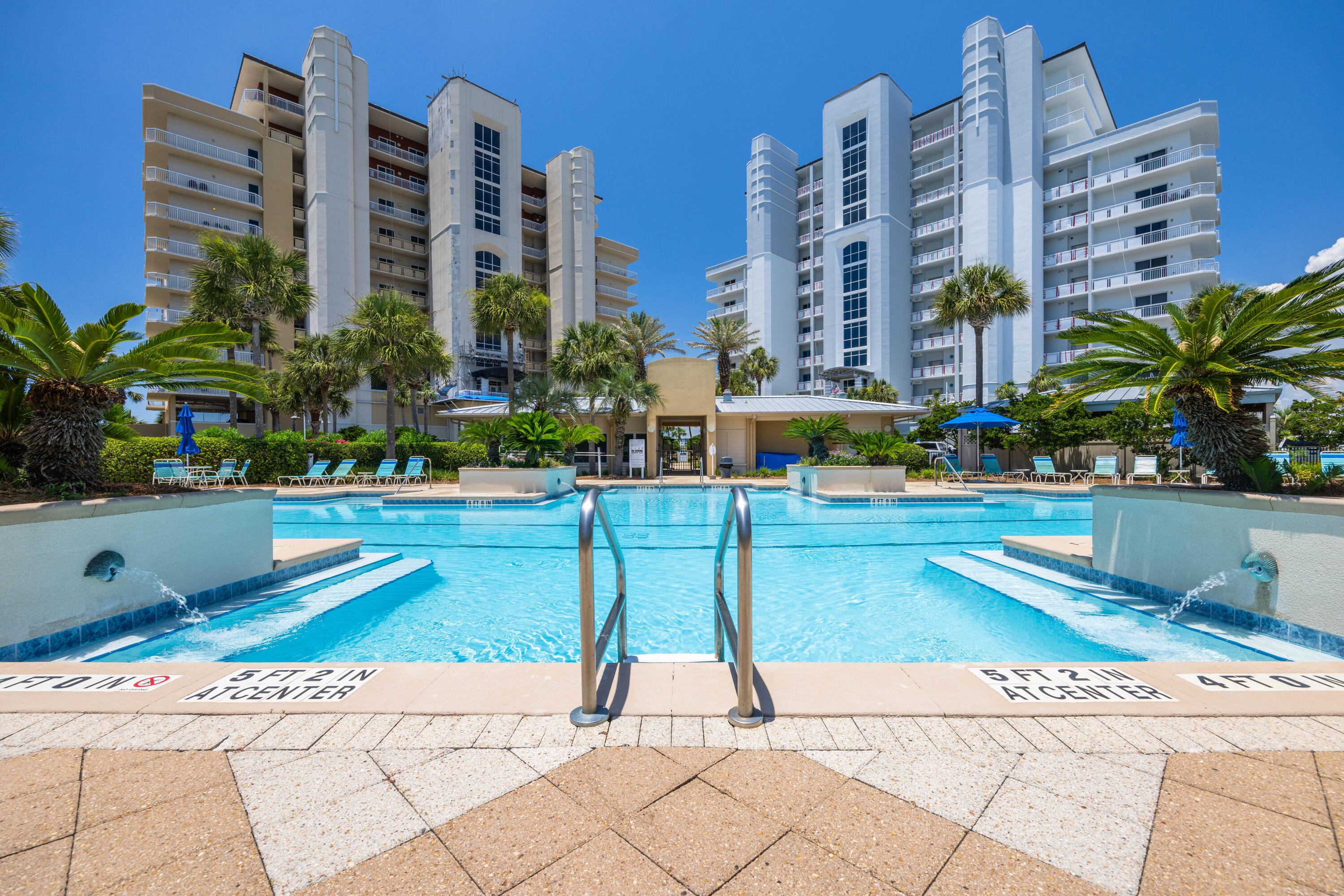 Luxury Redefined at Harbor Landing in Destin, Florida! Welcome to your dream coastal retreat. This exquisitely renovated 3-bedroom, 3-bathroom condo at Harbor Landing is a true masterpiece of design and luxury. Professionally transformed in 2022 by a renowned interior designer, every inch of this spacious corner unit reflects modern elegance and coastal comfort.Enjoy the finest finishes with new cabinets, countertops, appliances, luxury plank flooring, furniture, and decor, all meticulously selected for a seamless blend of style and functionality. Soak in panoramic vistas of the Gulf of Mexico and Destin Harbor from your private wrap-around balcony. Experience the magic of weekly fireworks and thrilling airshows during the summer, all set against the backdrop of breathtaking sunsets. This large corner unit offers an expansive, open-concept layout, perfect for entertaining guests or relaxing in tranquility. Indulge in the exclusive private owner's pool, or take a refreshing dip in the expansive lap pool designed for guests. Enjoy the convenience of a storage room right next to your unit and an assigned parking spot for ultimate ease.

Nestled in the heart of Destin, Harbor Landing provides easy access to pristine beaches via deeded beach access, upscale dining, shopping, and a vibrant nightlife. Step into luxury and make this stunning condo your new home. Harbor Landing awaits you with open arms, ready to offer a lifestyle of unparalleled elegance and comfort. Don't miss this rare opportunity to own a piece of paradise in Destin, Florida!