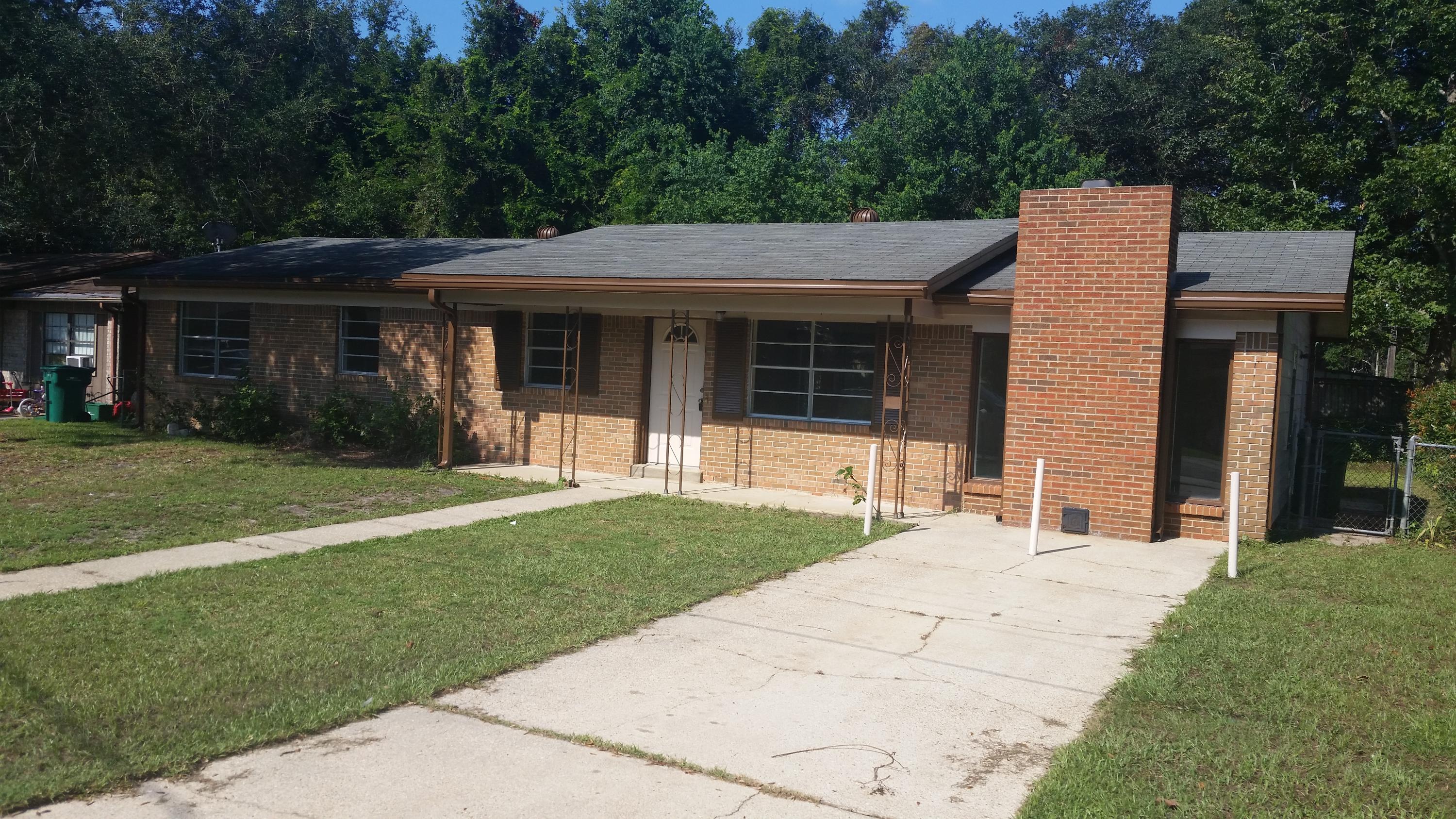 Buyer's Financing fell through. Great chance to pick up this wonderful opportunity. This home has new interior and exterior paint, new carpet, vinyl, lighted ceiling fans, bathroom mirrors and light fixtures. New vanity in full bath. Semi open floor plan with additional family room with brick fireplace. Sliding glass doors off kitchen and dining area leading to the fenced back yard. Owner is providing Buyer with a Old Republic Standard Plan Home warranty for one full year.