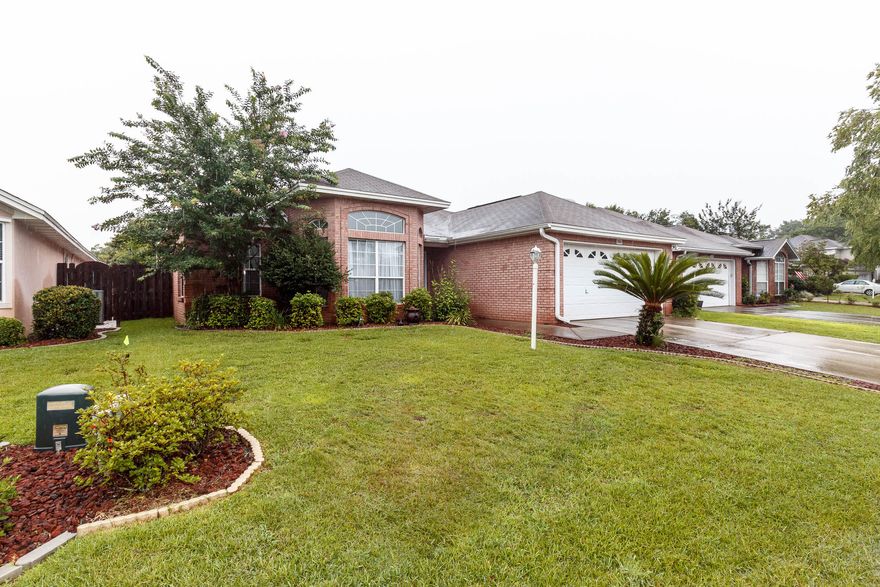 Emerald Coast gem of a home in a fantastic neighborhood! Minutes from both the beach and Eglin AFB/Hurburt Field, this property offers prime location. Kitchen is highlighted by beautiful cabinetry, recessed lighting, and granite countertops. The living spaces feature great light and beautiful hardwood floors. Thoughtful floor plan offers a spacious master suite and 2 good sized additional bedrooms. In addition to these very usable areas, there is also a formal dining room, currently being used as a reading nook/study area. Office features hardwood flooring and french doors, making it a great option for a 4th bedroom/guest space. Heated and cooled Sunroom is another great spot to relax in. The exterior features a sprinkler system, shed, and a privacy fence enclosed backyard. Check it out!