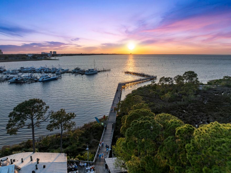 Discover the perfect blend of luxury and tranquility in this exquisite condominium located on the top floor of Observation Point South in the heart of Sandestin Fl.  The expansive 725 sq ft balcony is an exceptional space for entertaining or relaxing, providing endless vistas of Westerly Bay. An exquisite 1237 sq ft condominium offering blending  luxury and comfort, ideal for those seeking a serene retreat with outstanding amenities, unique shopping, dining, nightlife, and family-friendly attractions.With 2 bedrooms, 2 bathrooms,  with a lock out unit and a total of 6 well-appointed rooms, this fully furnished condo ensures a lifestyle of elegance and privacy. Step outside to enjoy your private outdoor oasis, featuring a balcony, patio, roof deck with endless Bay views, and wrap-around terrace, perfect for entertaining or unwinding in solitude. The community pool offers a refreshing escape on warm days.

Safety and convenience are paramount with features like an attached garage, private storage, and comprehensive security including a security gate, security staff, and electric gate.

Residents enjoy access to an array of exceptional building amenities, including a gazebo, billiards room, common media/recreation room, gym, on-site restaurants, and a resident's lounge. Owners and their guest also have private access to the Founders Club, a gathering place with kitchen, couches, billiard table.

Sandestin Golf & Beach Resort includes 73 holes of golf, a 100-slip marina, world-renowned tennis facilities, and beautiful sugar-white sand beaches. 15 world-class tennis courts, a 226-slip marina, a fitness center, spa and celebrity chef dining. Shop, dine and play at the charming pedestrian village, The Village of Baytowne Wharf and more. Inside the gates of the resort, residents enjoy a balanced lifestyle of high-class living, spanning the 2,400 acres from the beach to the bay. Everything within the gates of the resort is accessible by golf cart or bicycle. The entire resort is interconnected by miles of pedestrian, bike and golf cart paths that weave through groves of live oaks, meandering past natural lagoons, fountains, man-made lakes, and meticulously landscaped fairways.

The exclusive Burnt Pine community offer a membership only club with gold course, clubhouse, and pool. Minutes to the Baytown Marina, Village of Baytowne Wharf, and convenience to all the shopping, dining, and entertainment at Grand Boulevard.

Embrace the luxurious lifestyle this condo offers, where every detail has been thoughtfully crafted for your comfort and enjoyment. Don't miss the opportunity to make this stunning property your new top floor condo with lockout!