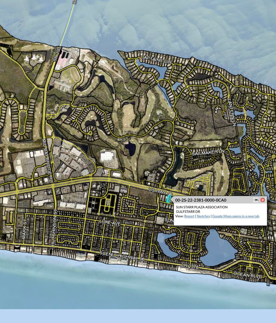 INCOME PRODUCING COMMERCIAL PROPERTY IN THE HEART OF DESTIN, FL. There are 8 separate office spaces that are Fully leased out, and producing monthly income.  Lots of options here.  Call today!